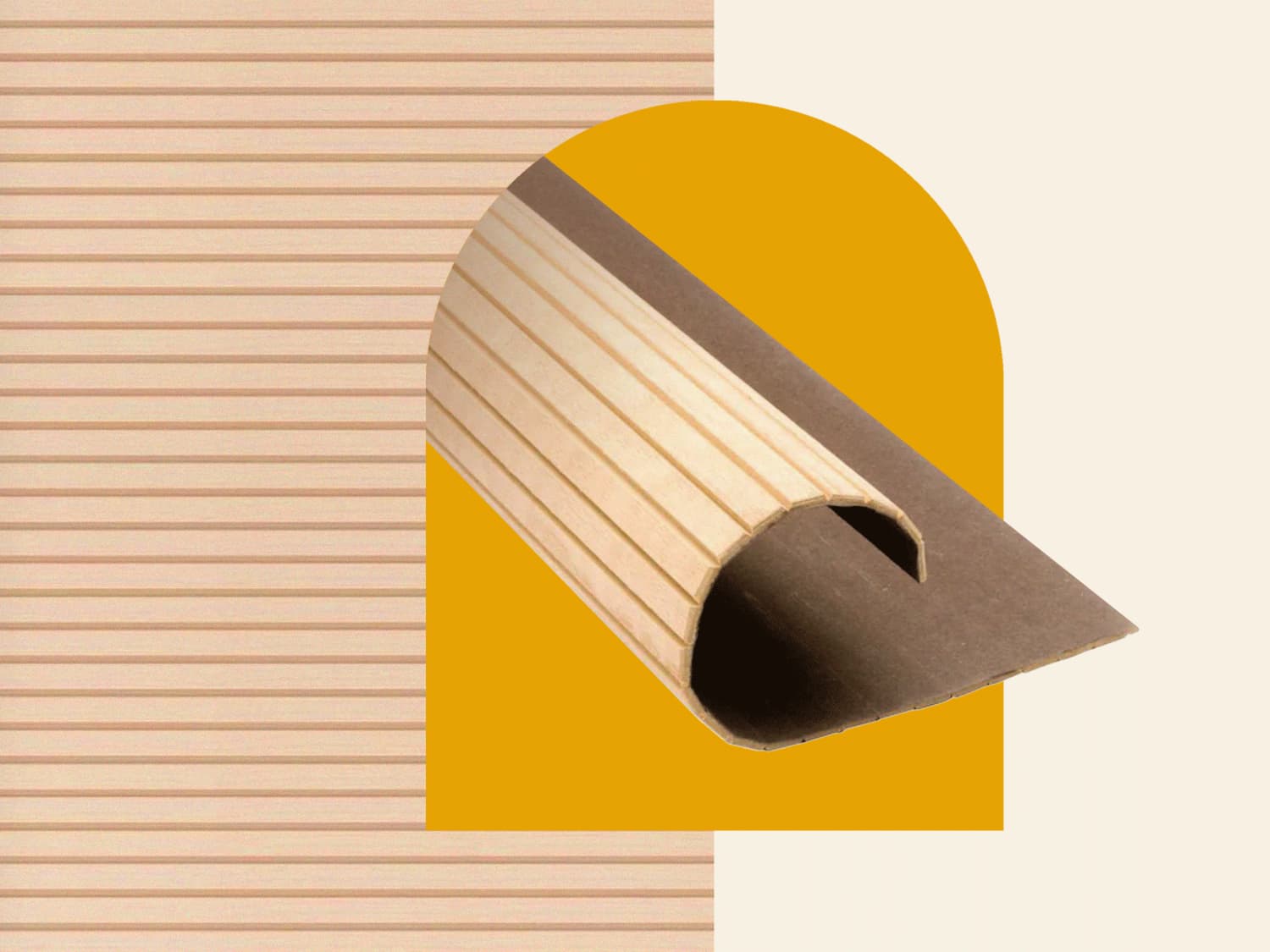 DIY Kraft Paper Roll - Yellow Brick Home