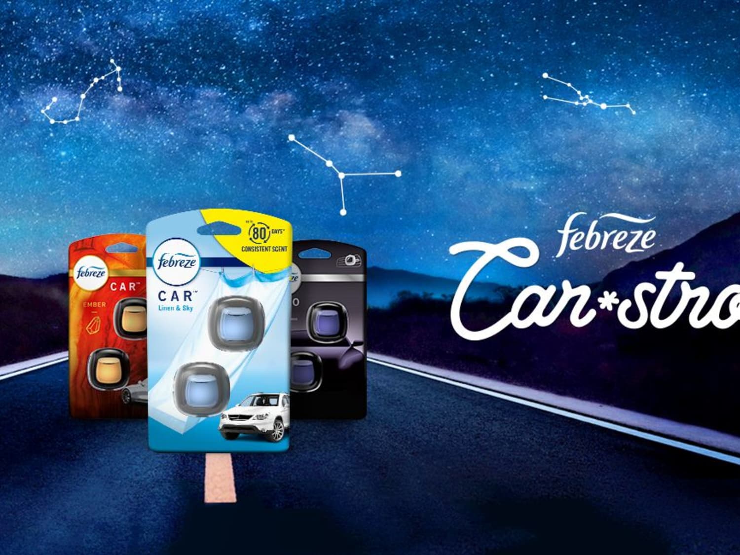 Febreze Has Launched An Astrology Range So You Can Match Your Car's Scent  to Your Star Sign