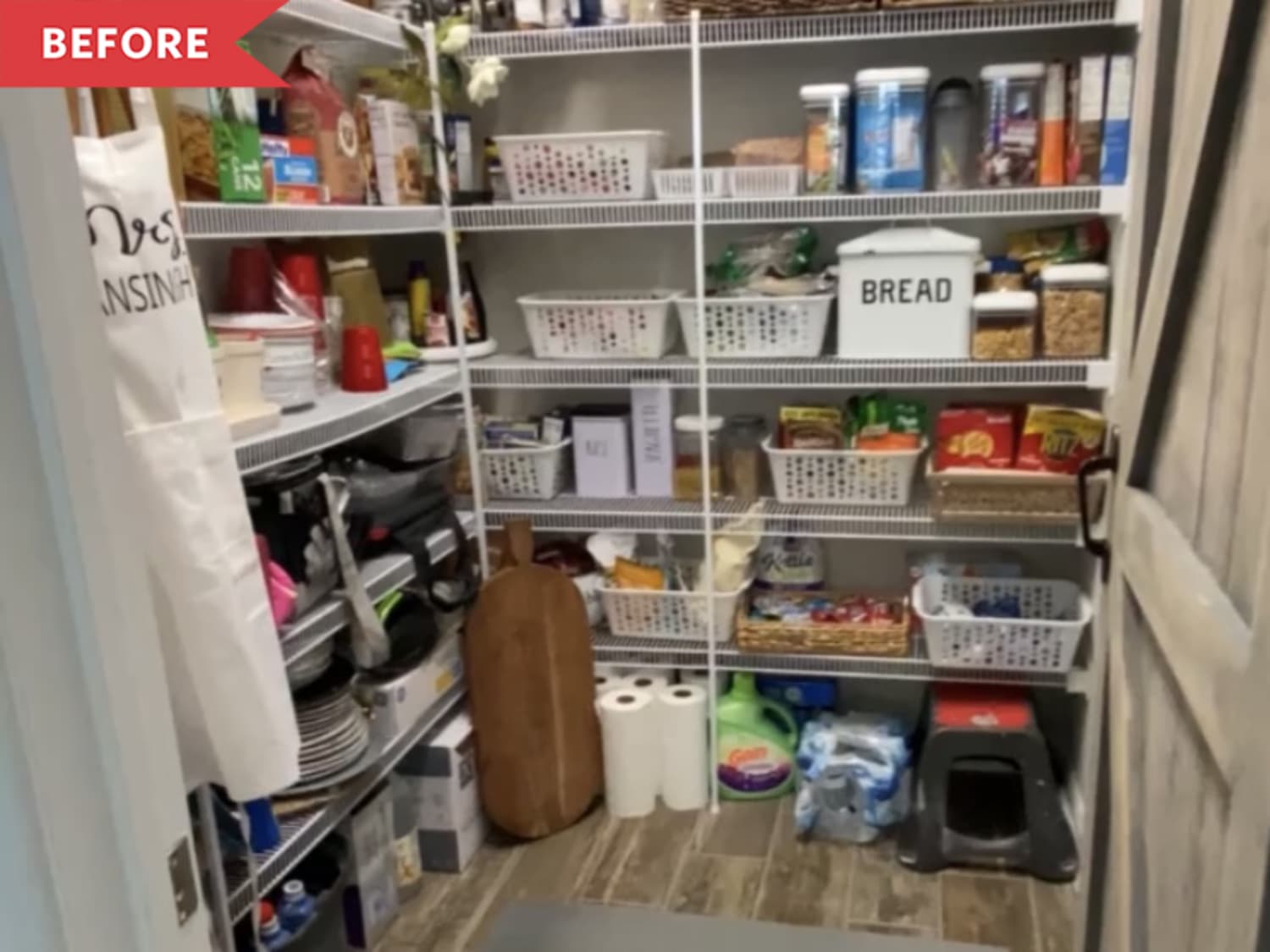 Pantry Organization Idea - Cool Pantry Redo | Apartment Therapy