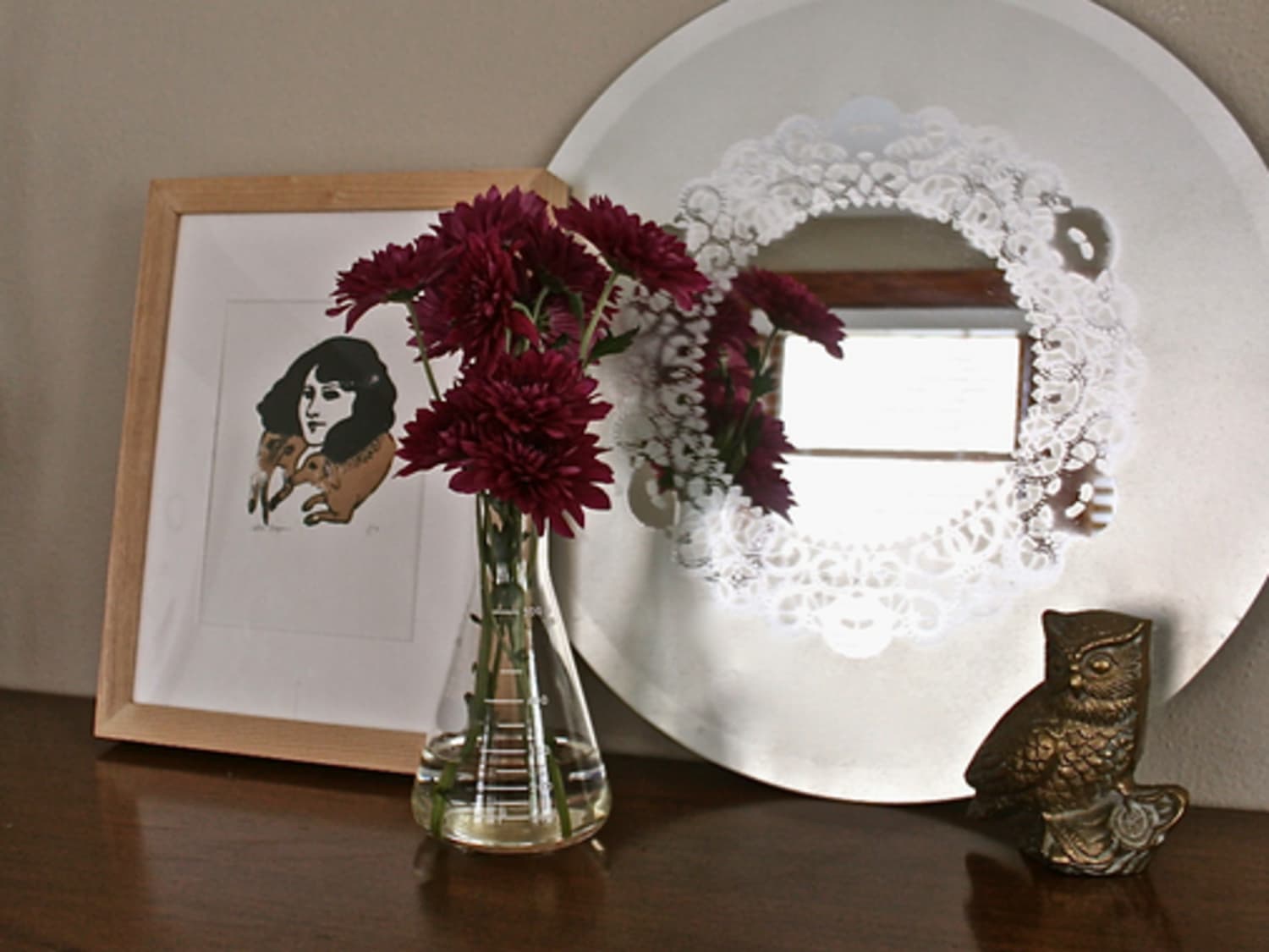 Turn an Old Mirror Into a Gorgeous Piece of Art - Recreated Designs