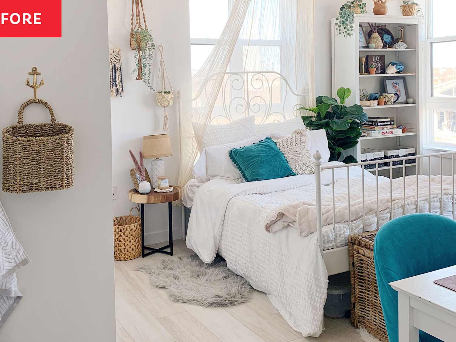 How to Get the Look of a Coastal-Bohemian Nursery | Cubby, image size:1500x1125