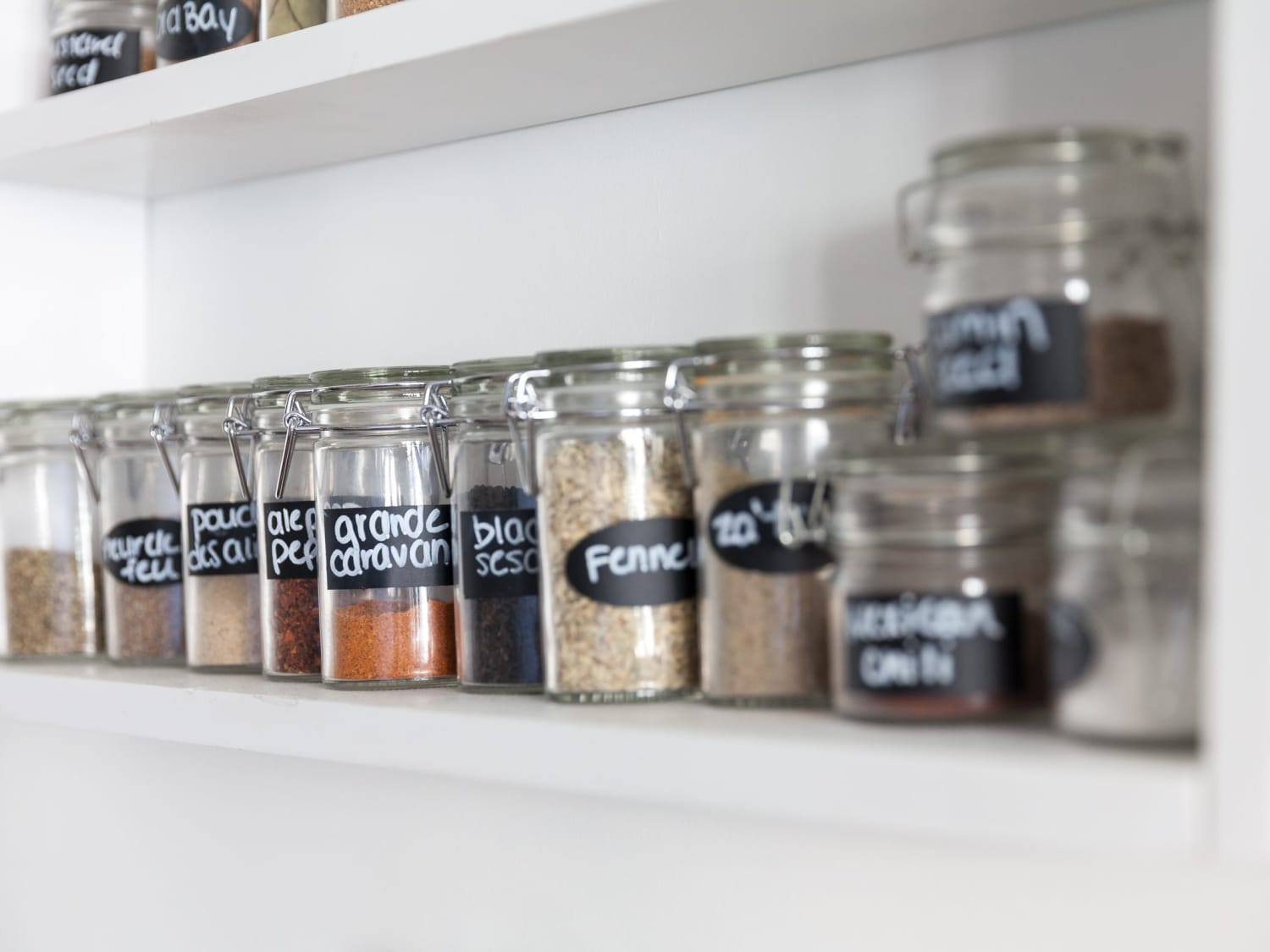 Spice Rack Organization