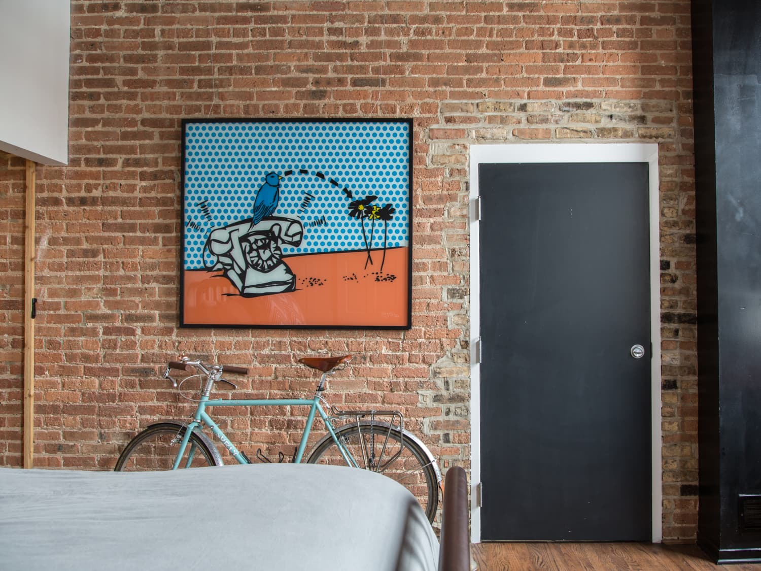 How To Dress Up Boring Interior Doors Apartment Therapy