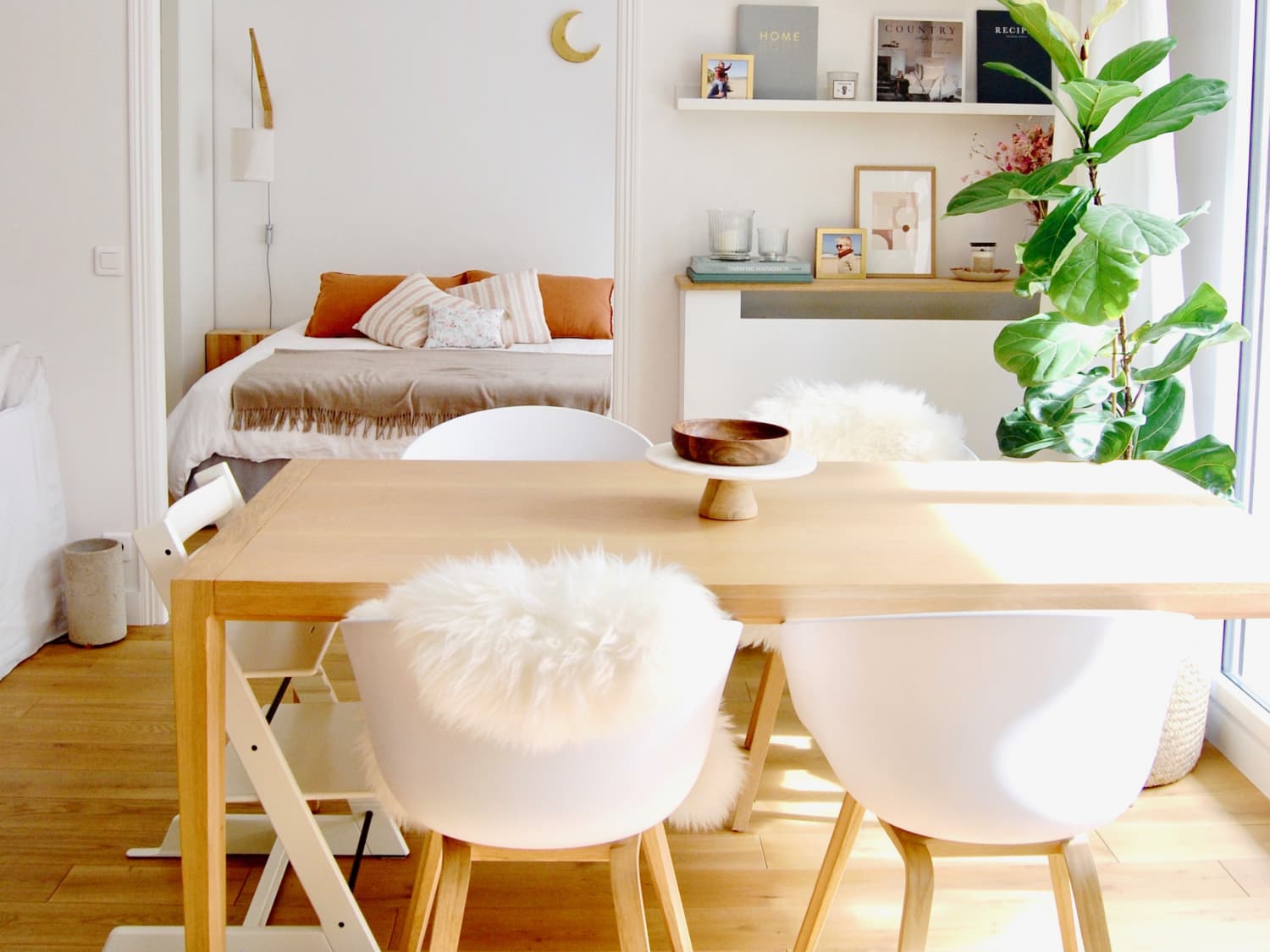 Scandinavian Inspired Simple Chic Paris Home Tour Apartment Therapy