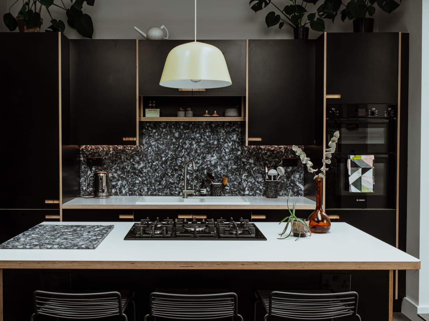 20 Black Kitchen Design Ideas You'll Love