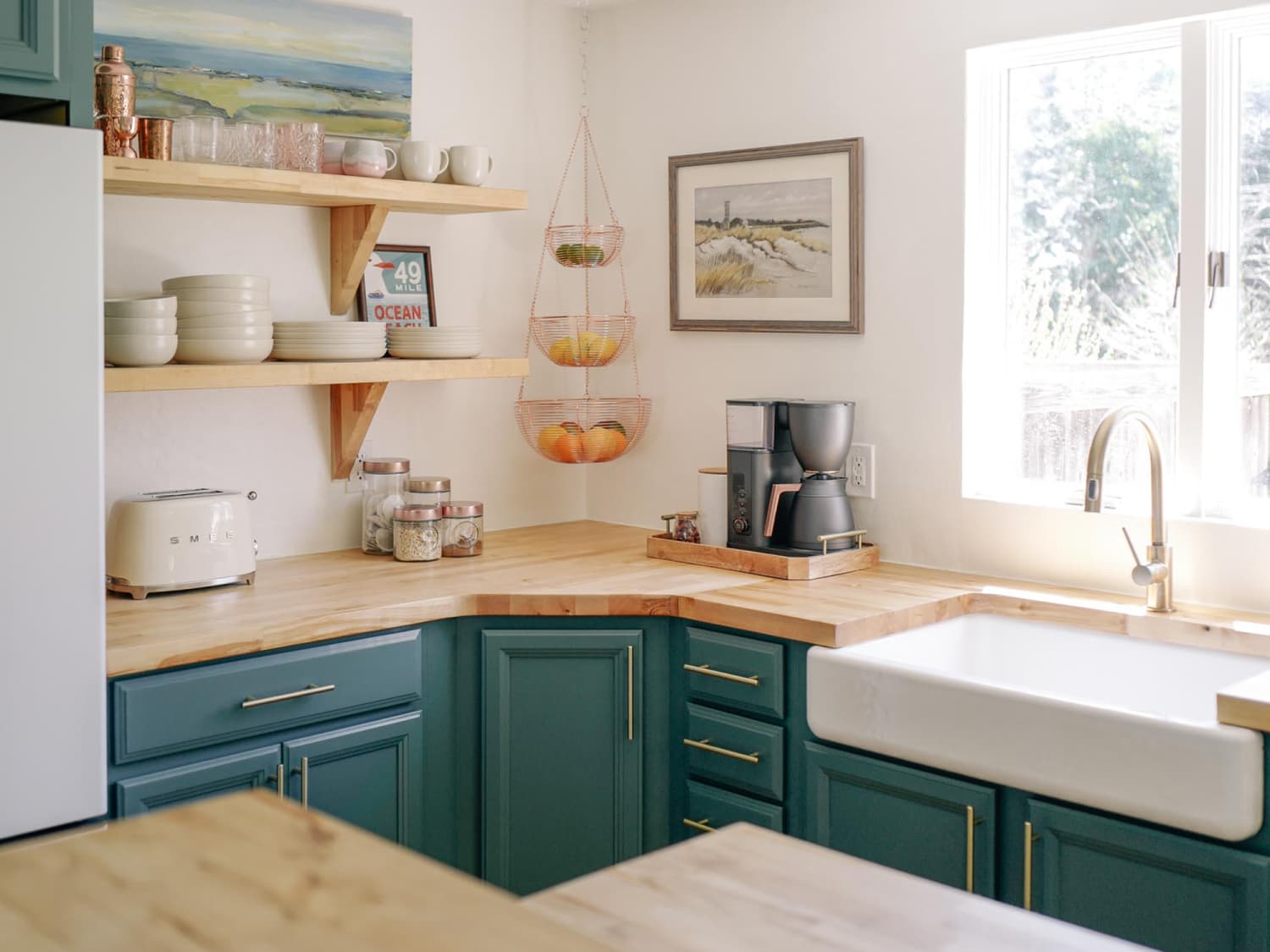 How a Couple Installed Butcher Block Counters on Their Own