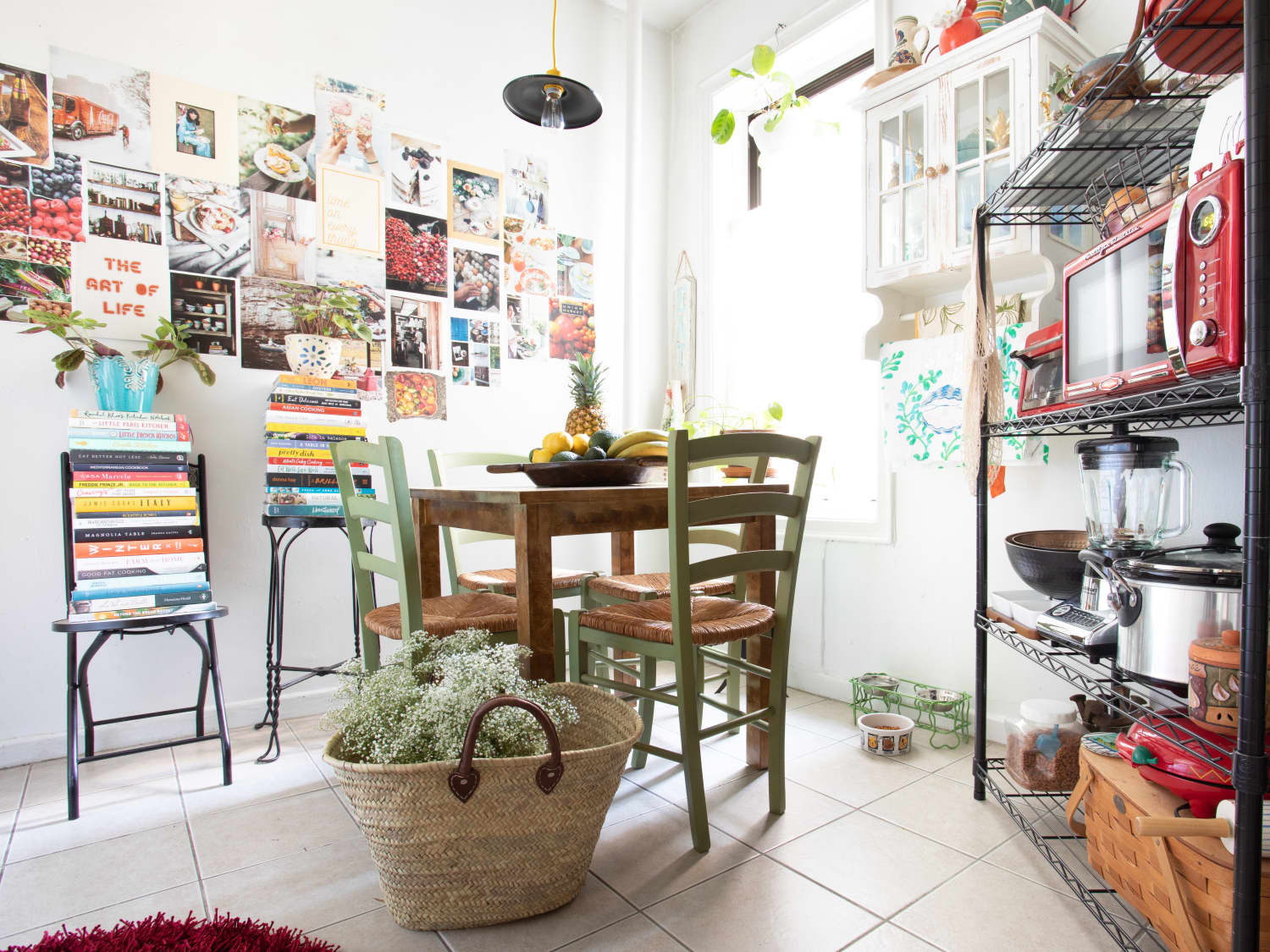 Magazine Collages Are A Cheap Way To Cover Your Walls Diy Wall Collages Apartment Therapy
