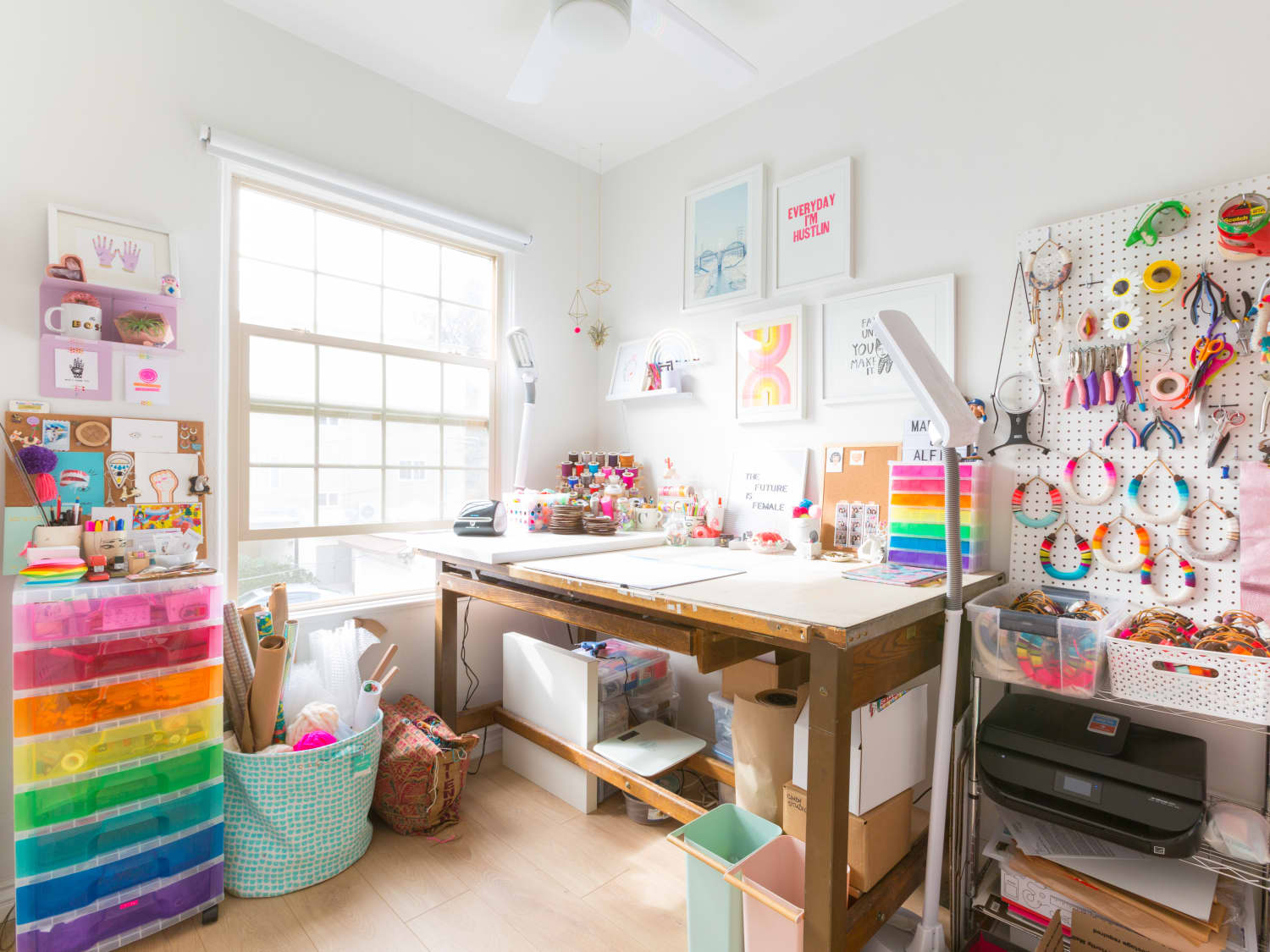 30 Creative Craft Room Builds You Can DIY - Pretty Handy Girl