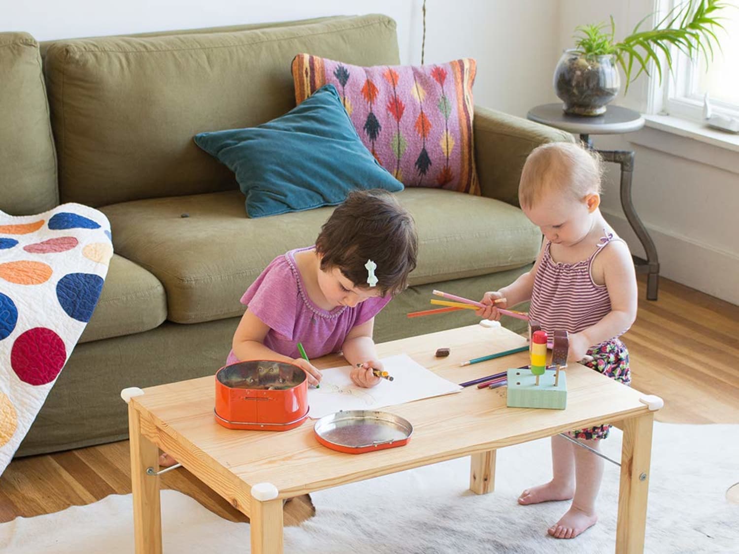 Before & After: A Stylish Babyproof Fireplace