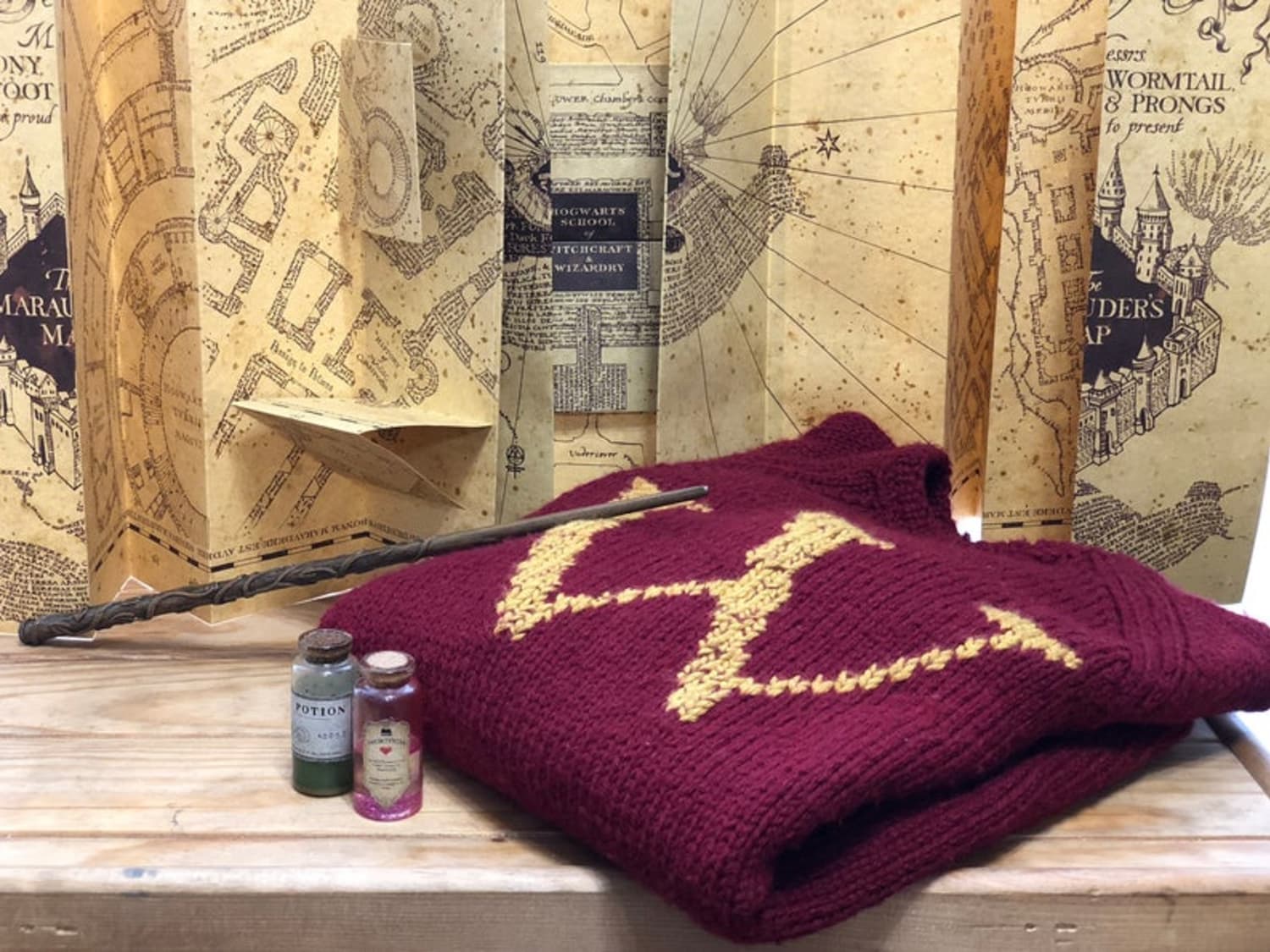 weasley knit sweater