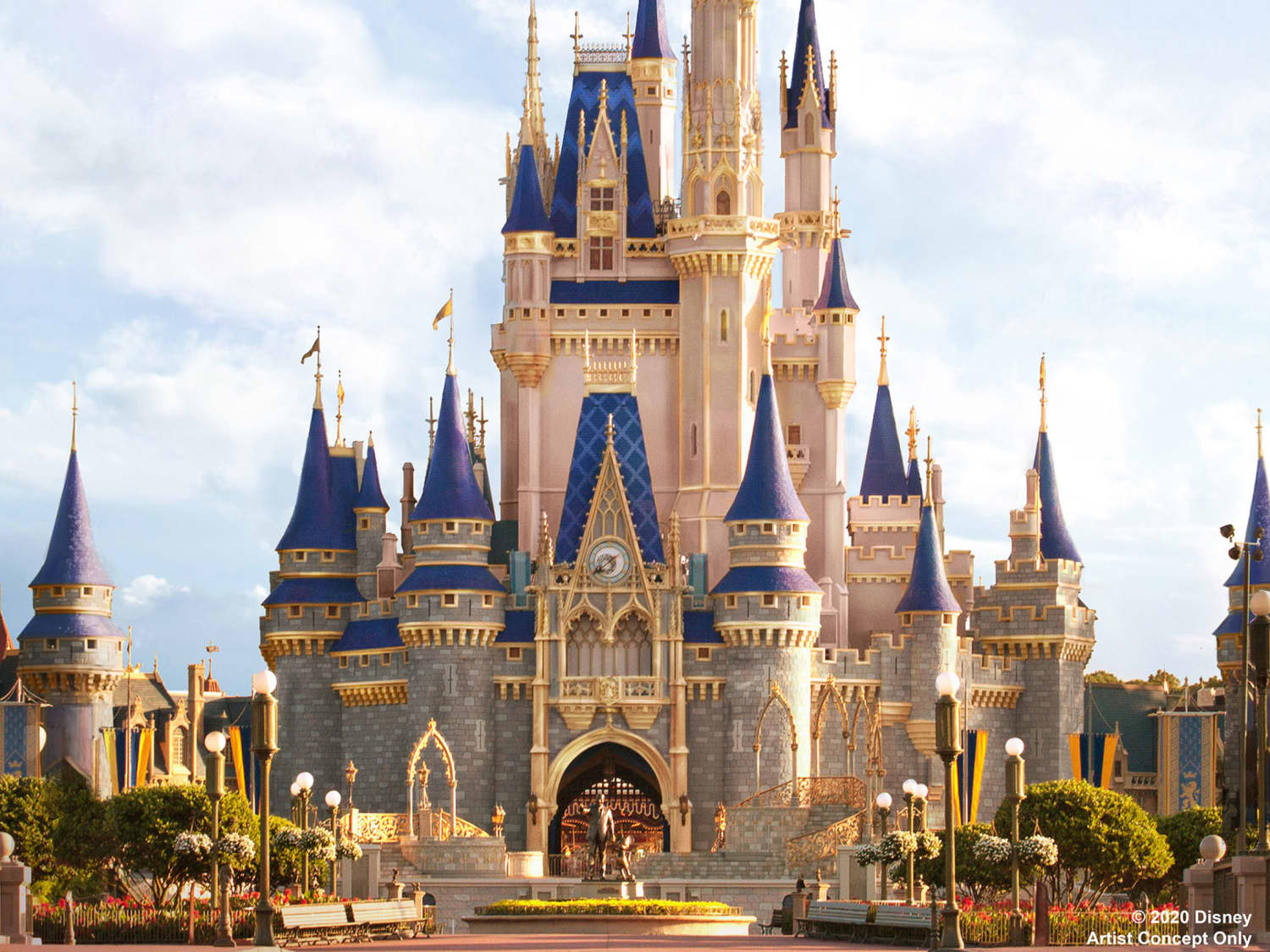 Disney World Cinderellas Castle Renovation Apartment Therapy