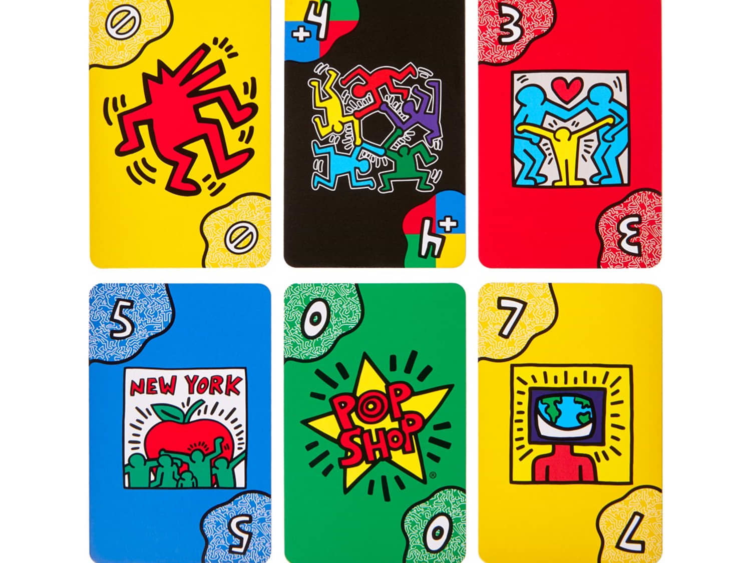 Uno Limited Edition Keith Haring Deck Is Available At Macy S Apartment Therapy Every player starts with seven cards, and they are dealt face down. uno limited edition keith haring deck