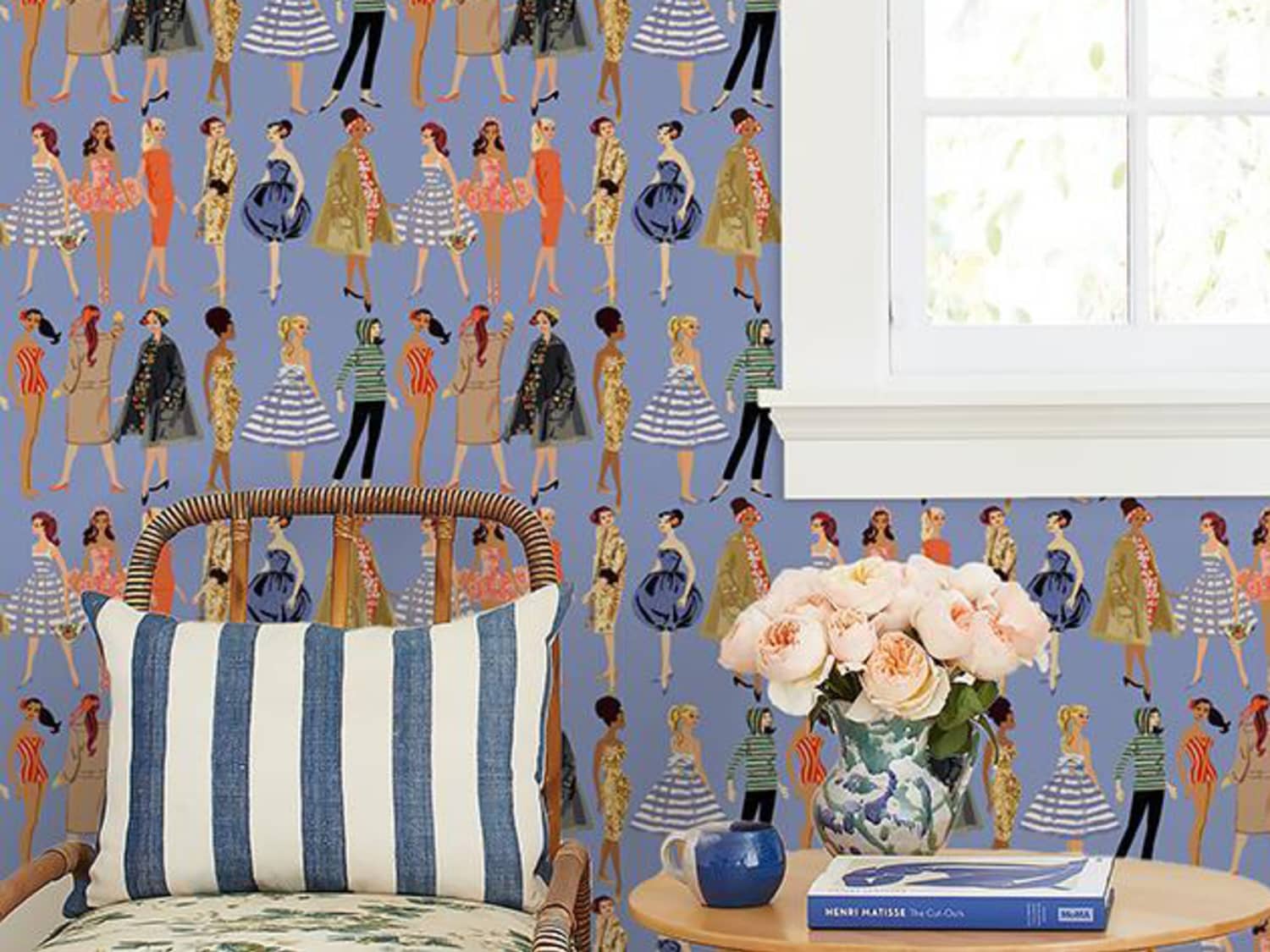 Mattel Created Nearly 200 Retro Glam Vintage Barbie-Themed Wallpaper  Designs | Apartment Therapy