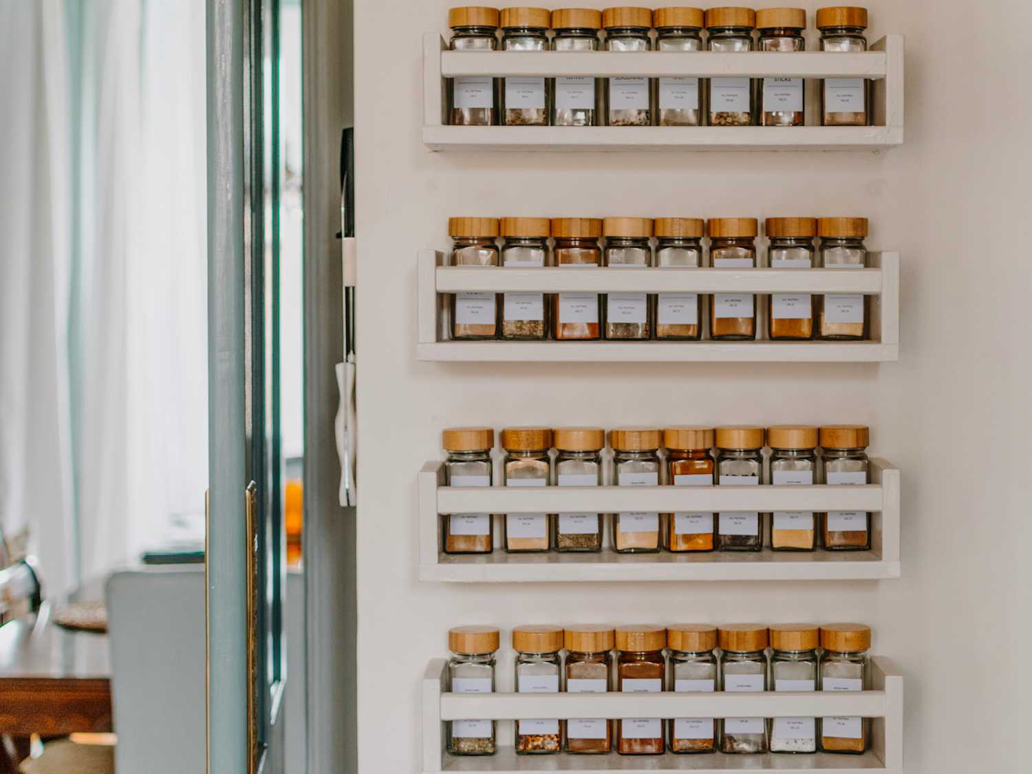 $50 DIY Spice Rack Using Children's Wall Bookshelves Apartment