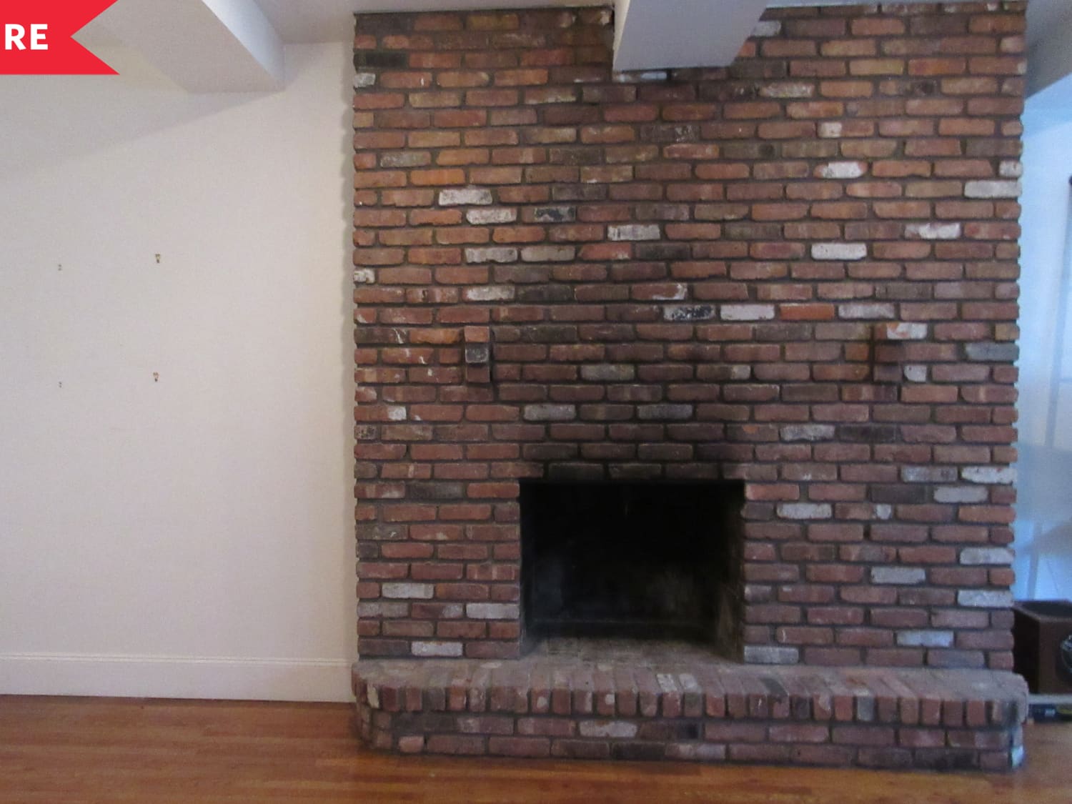 10 Brick Fireplace Before and After Transformations (with Home Makeover  Photos) | Apartment Therapy