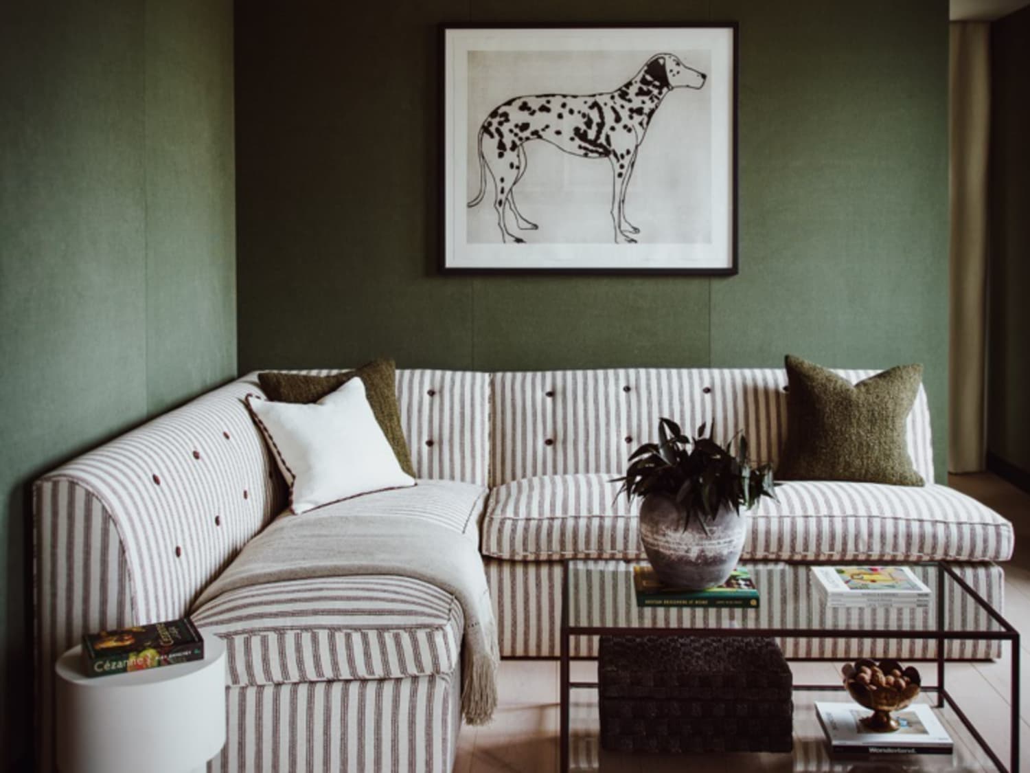 Create The Perfect Olive Green Living Room