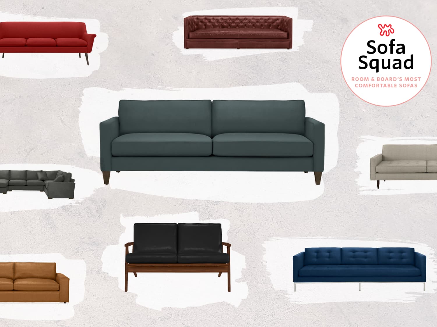 Room and board sofa legs top