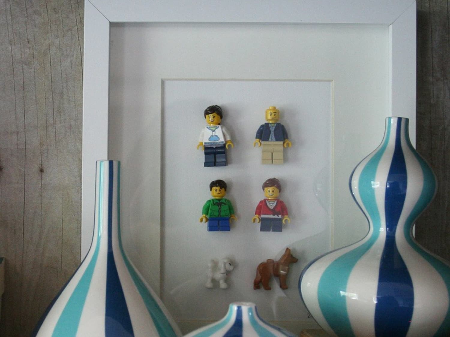 Lego Minifigure Family Frame