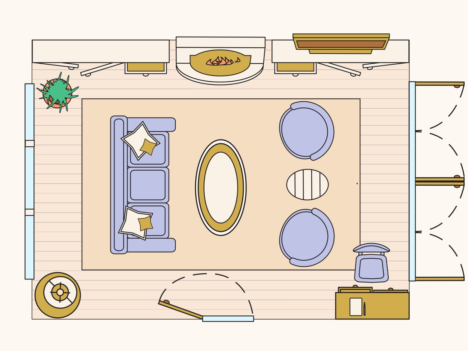 10 Living Room Layouts Ideas Genius Living Layouts Apartment Therapy
