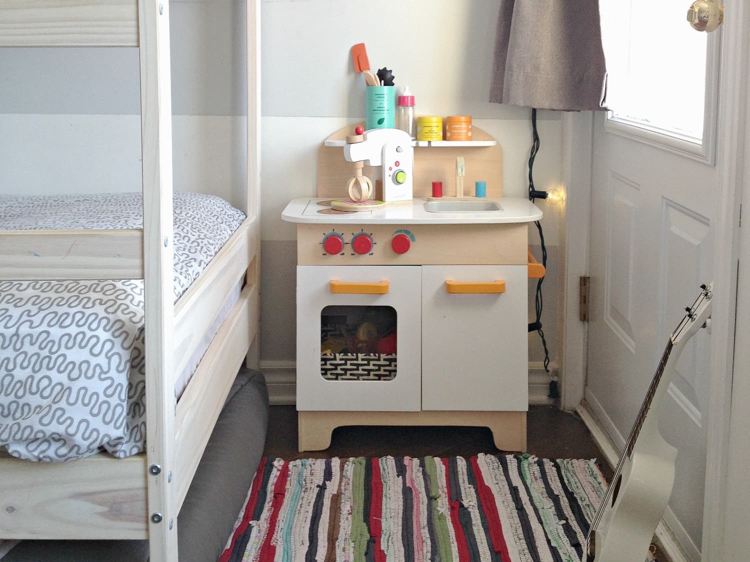 Three Kids Share One Masterfully Organized Montreal Bedroom
