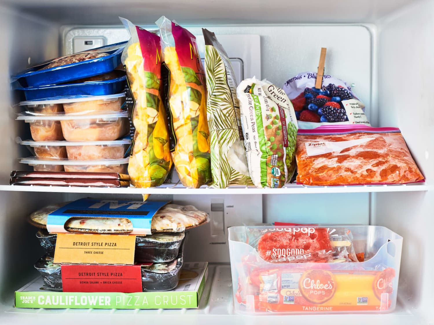 Go to the freezer shop get the box