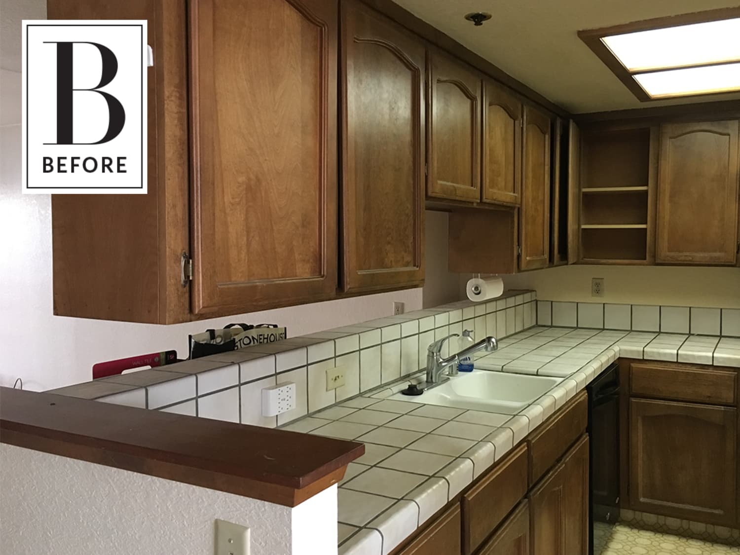 80s Kitchen Before And After Before & After: 80s Home Given New Life