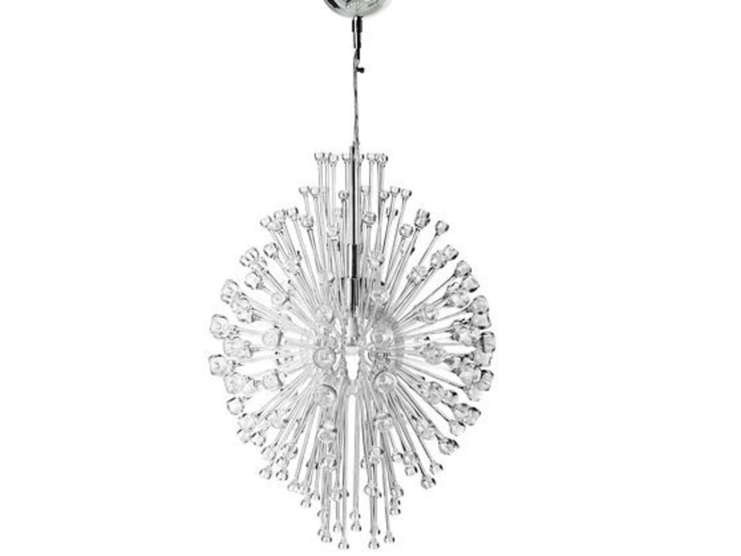 Transform the IKEA Stockholm Lamp into a Sputnik Style Chandelier Apartment Therapy