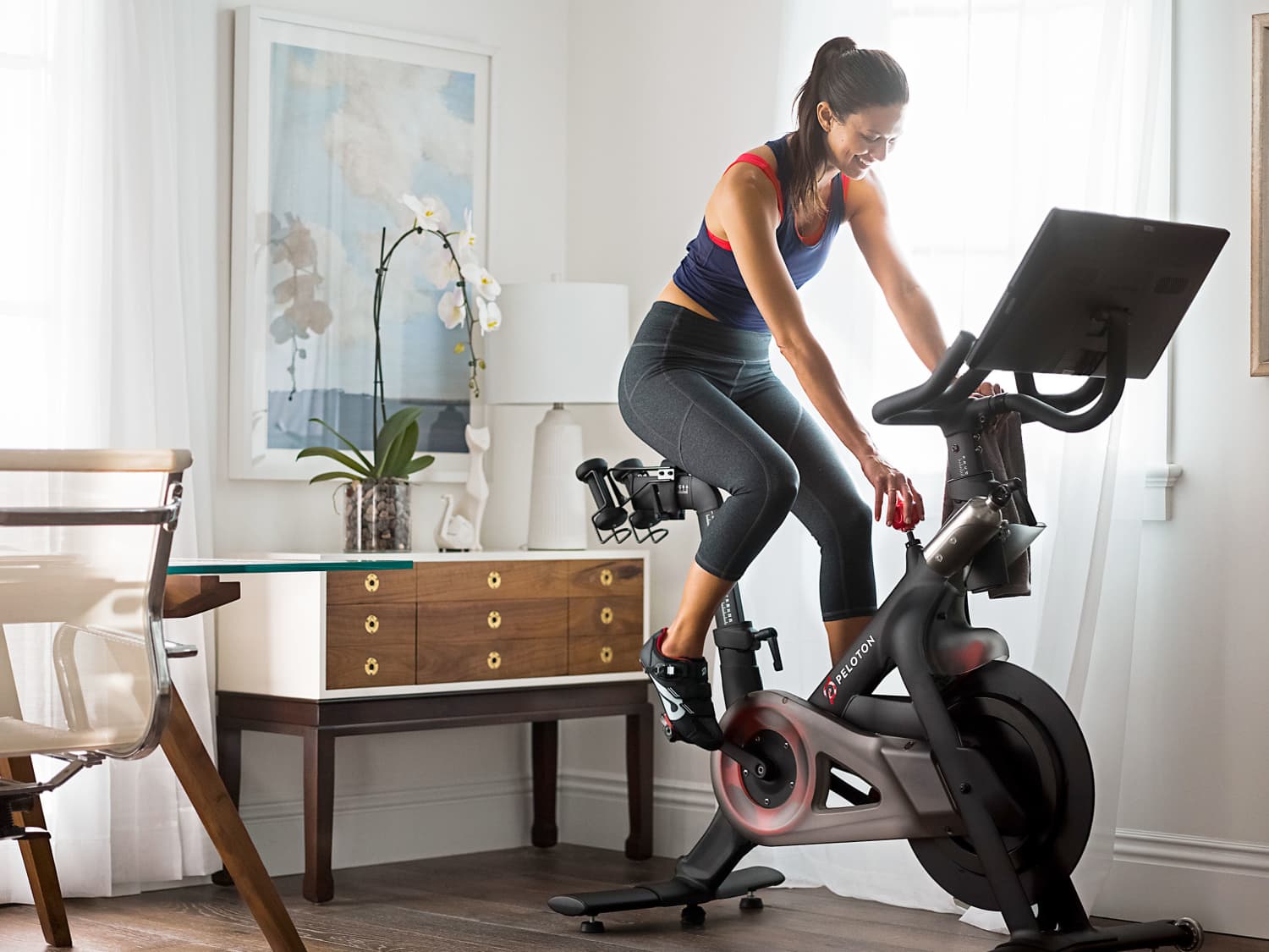 Spin bike home peloton store