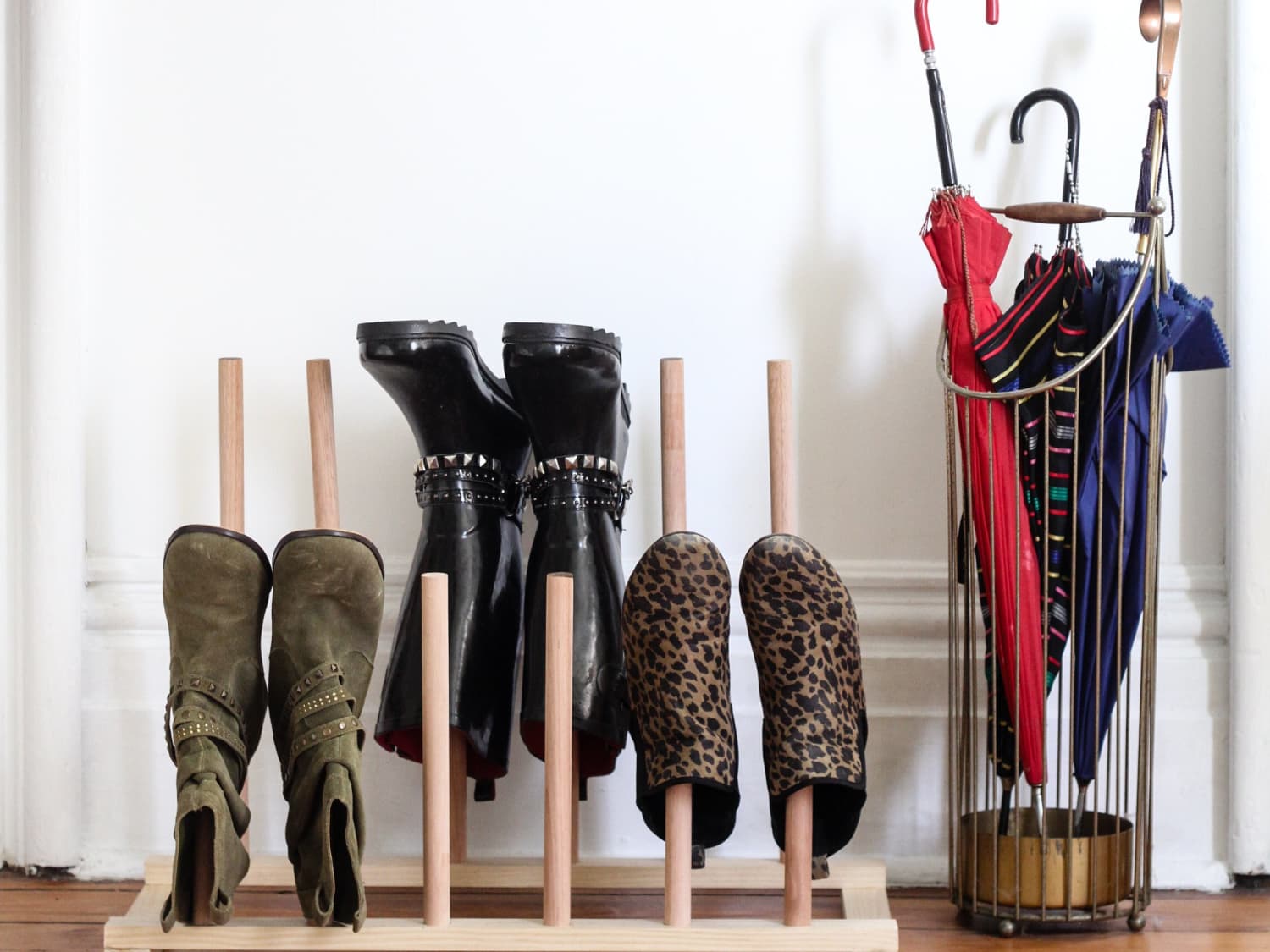 How to Make a DIY Shoe Rack Apartment Therapy