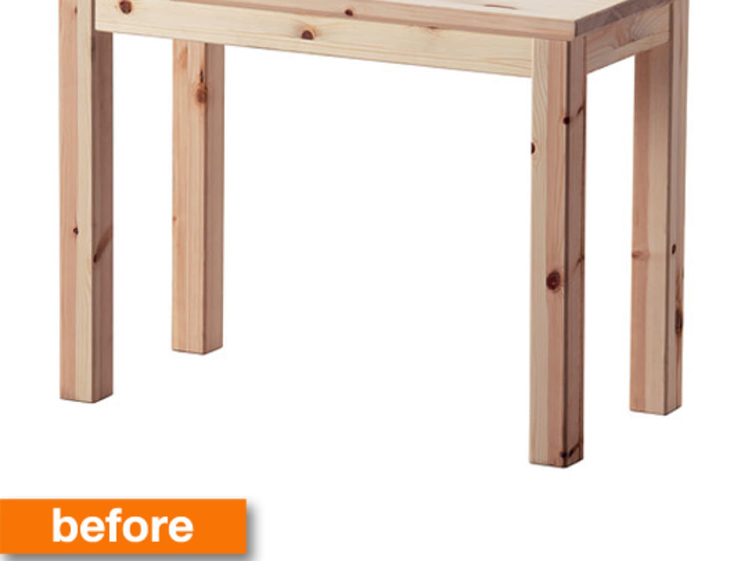 Ikea unfinished deals table