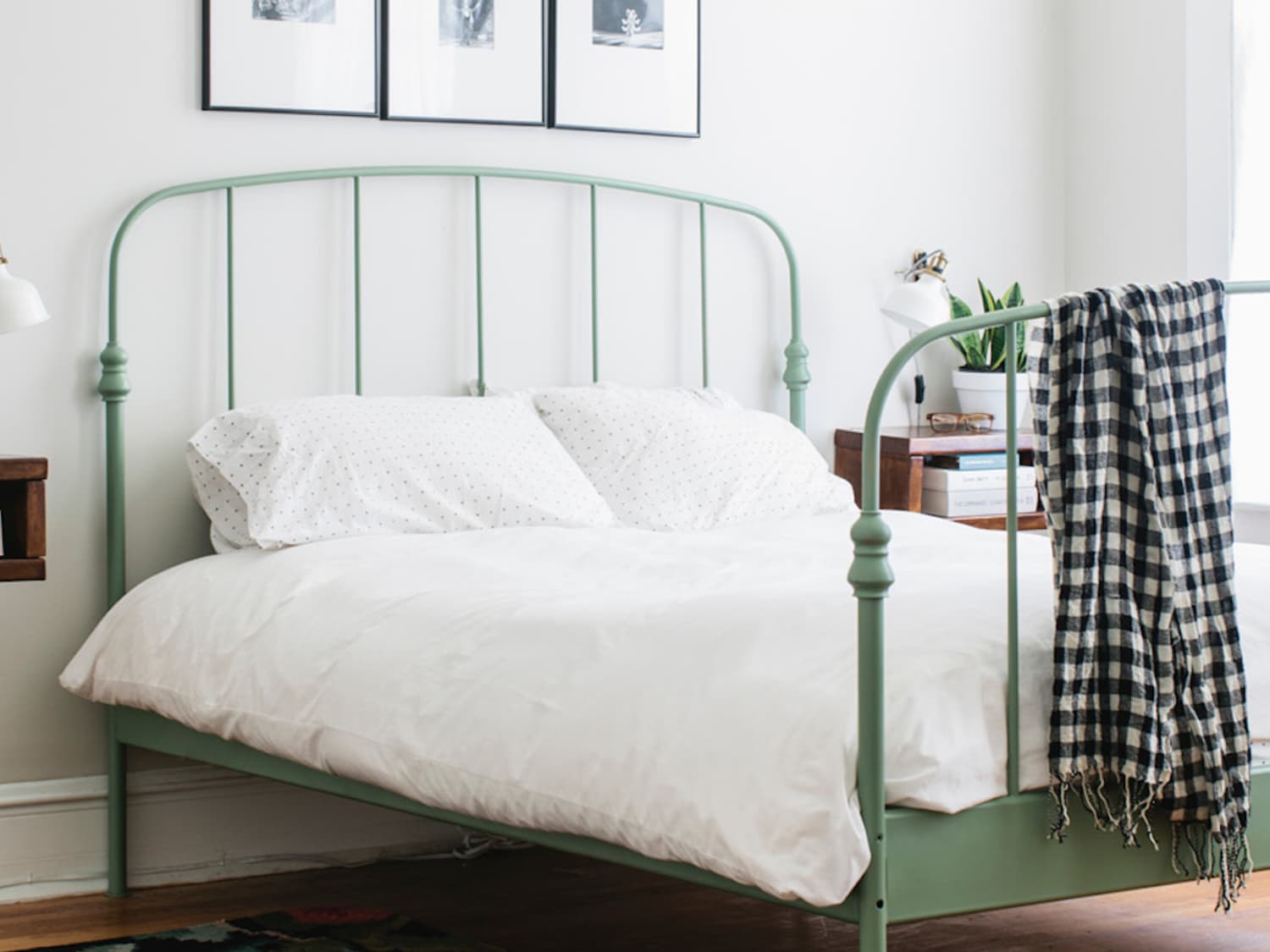 Painting a top bed frame