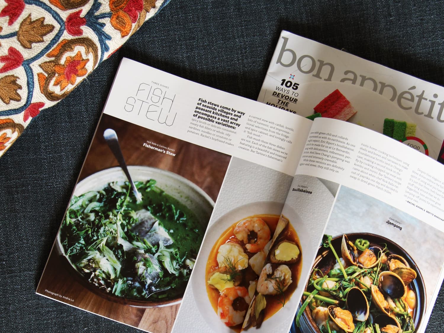 Food Magazine Pages