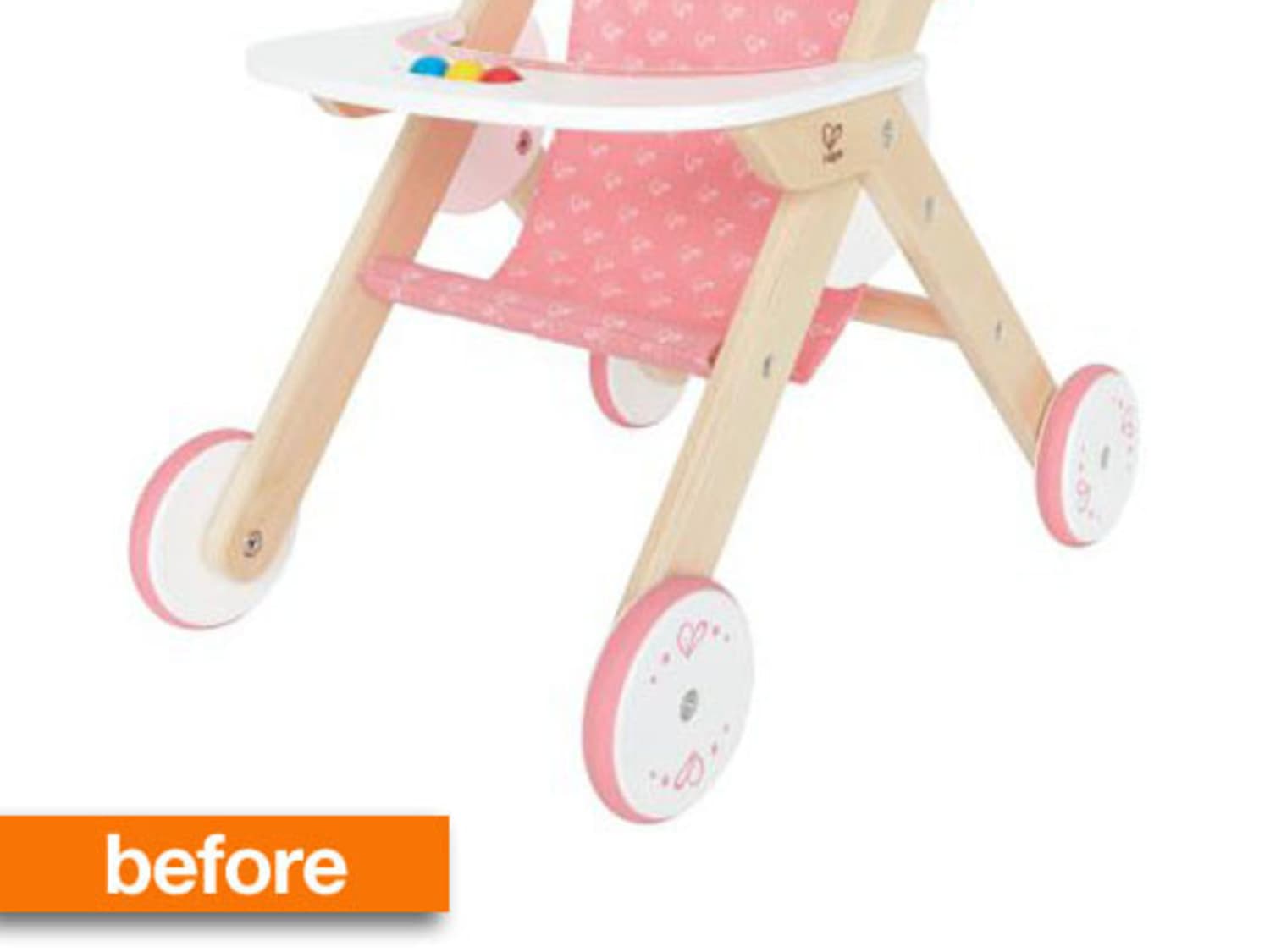 Before After Gender Neutral Doll Stroller Apartment Therapy