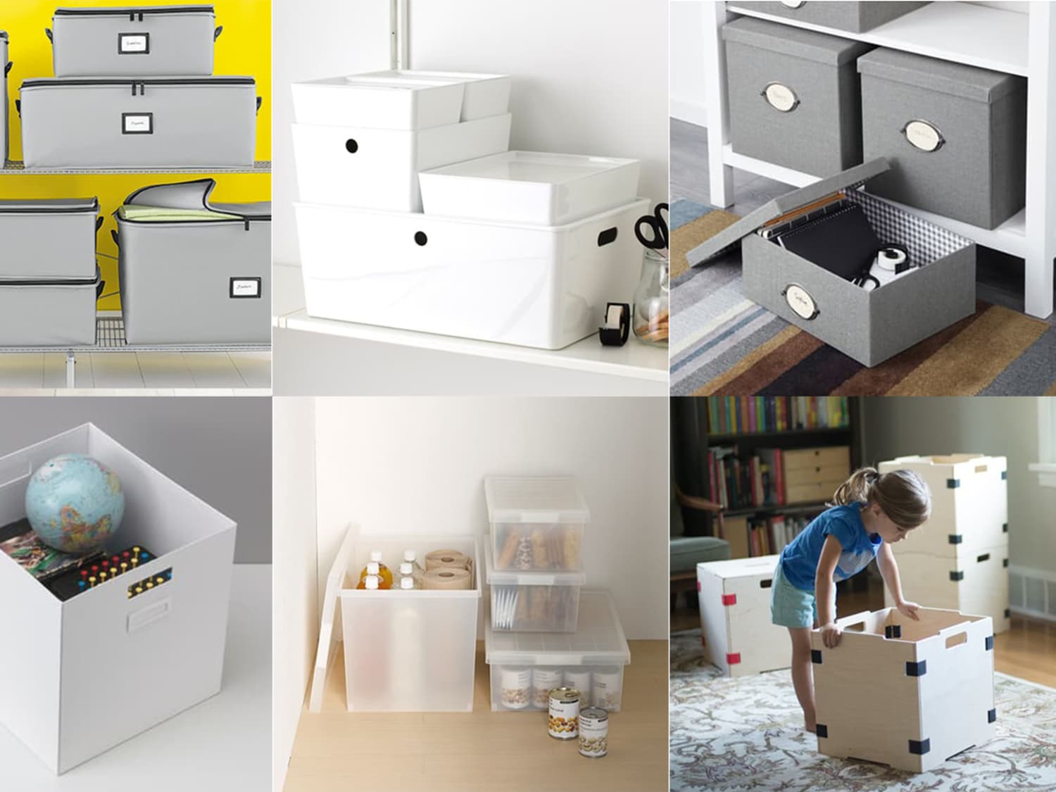 Storage Boxes to Organize Your Whole House Apartment Therapy