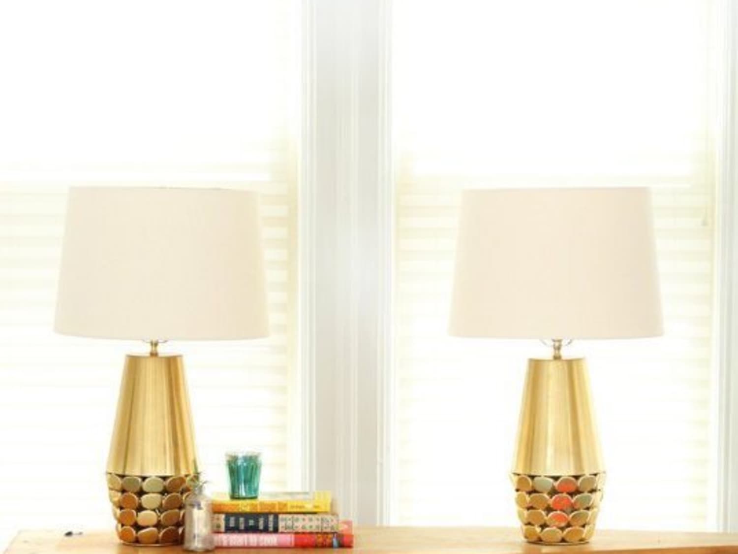 How To Make a Lamp from a Vase Step by Step Photos Apartment Therapy