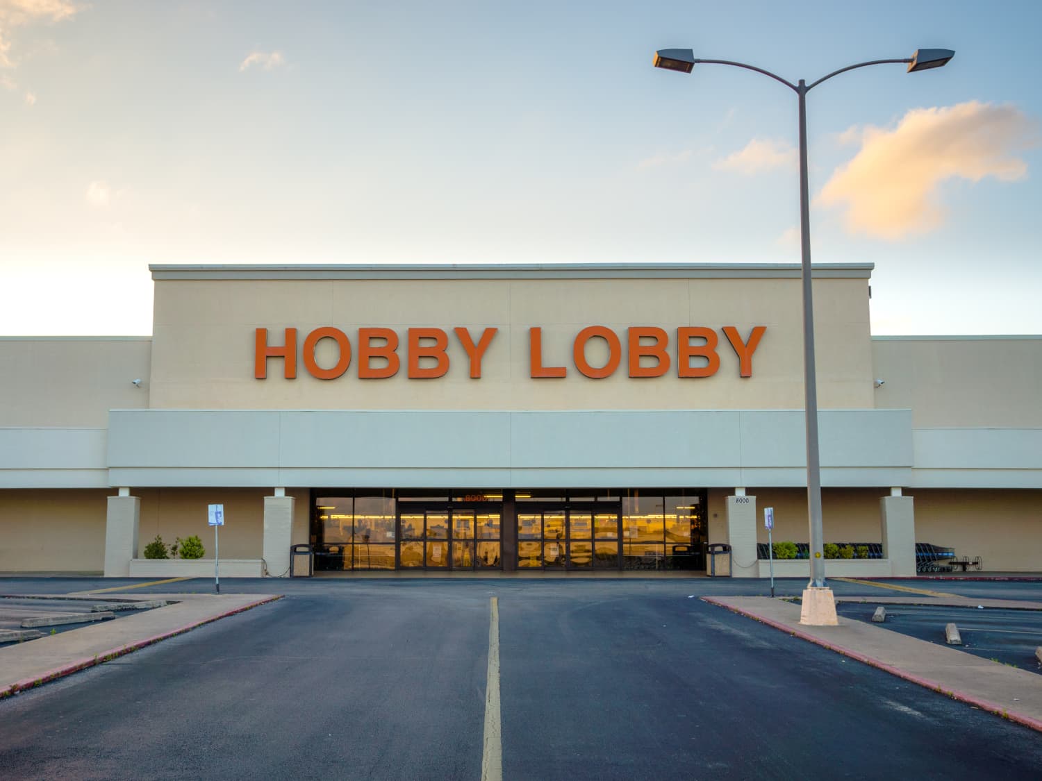Hobby lobby picture shop light