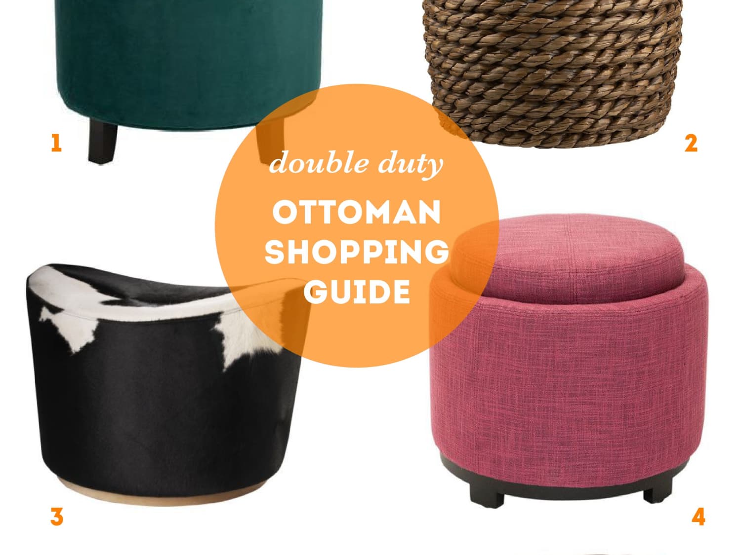 Ottoman for sale small space