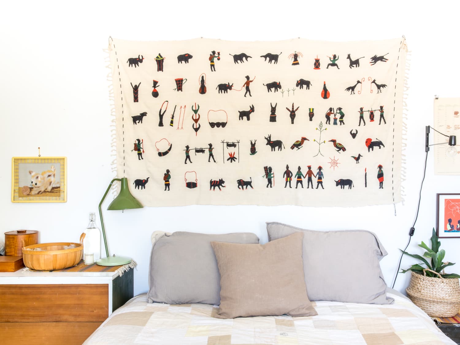 How to Hang a Tapestry Apartment Therapy