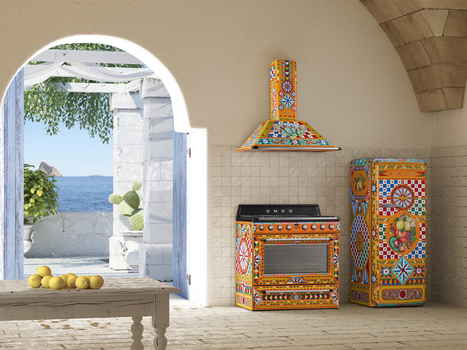 SMEG Dolce Gabbana New Kitchen Appliance Photos Apartment Therapy