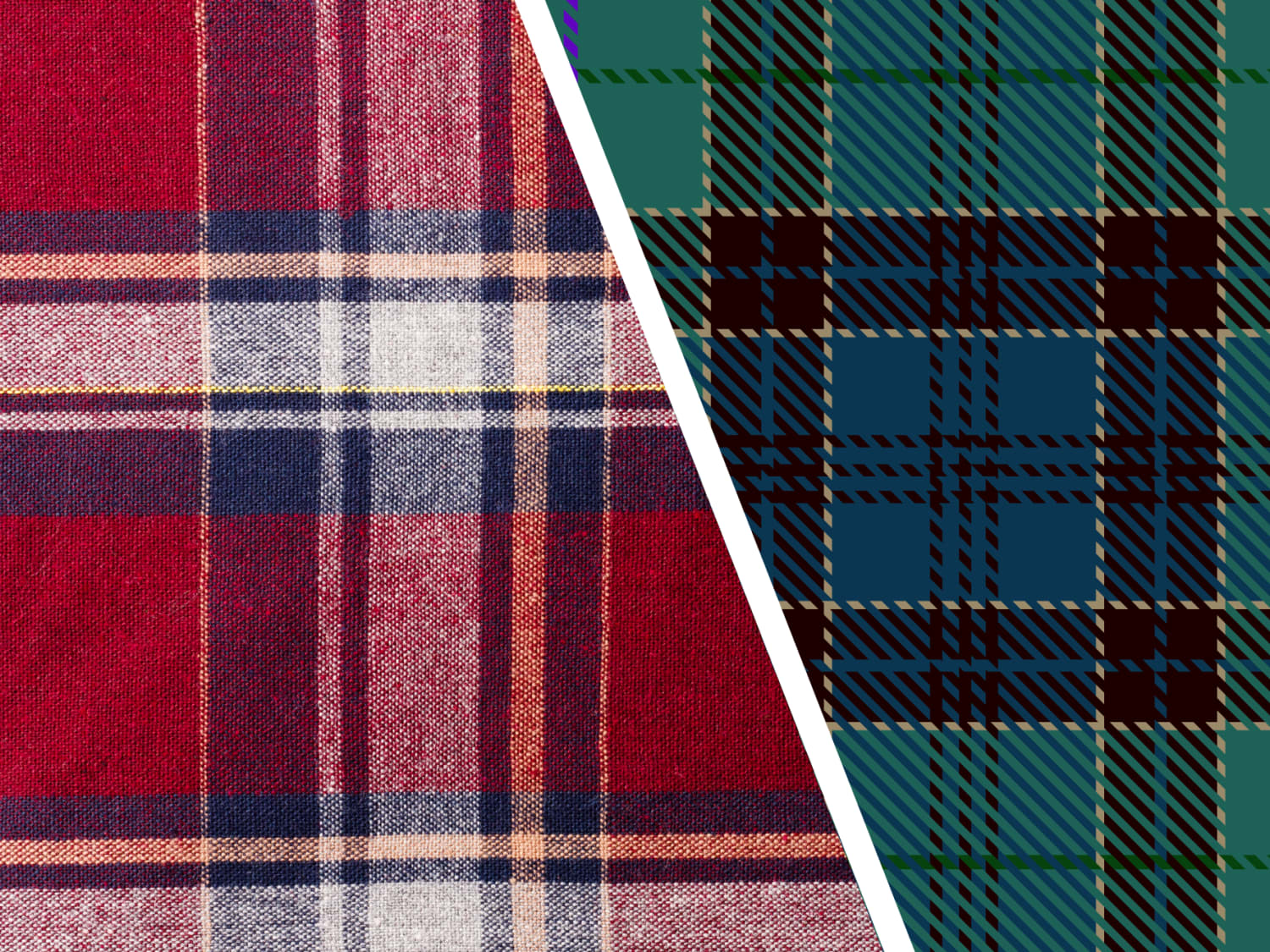 What s the Difference Between Plaid and Flannel Apartment Therapy