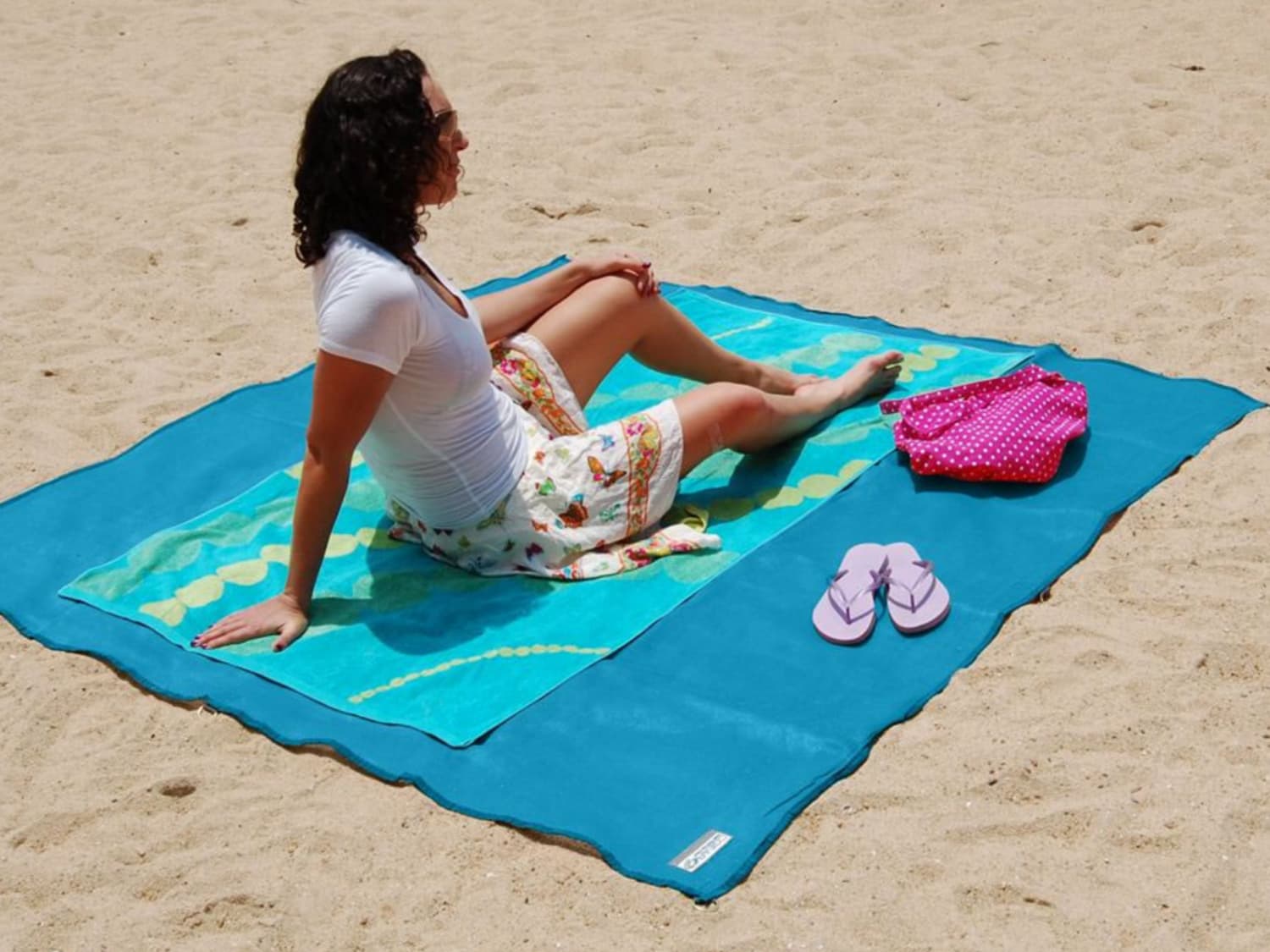 Sand absorbing beach blanket sale