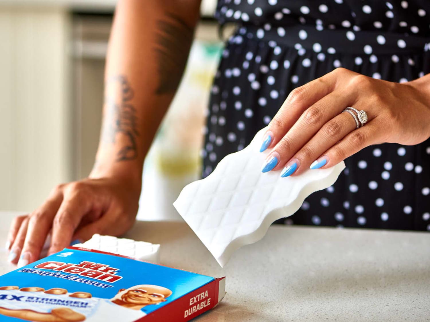 Magic Eraser Skin Burns