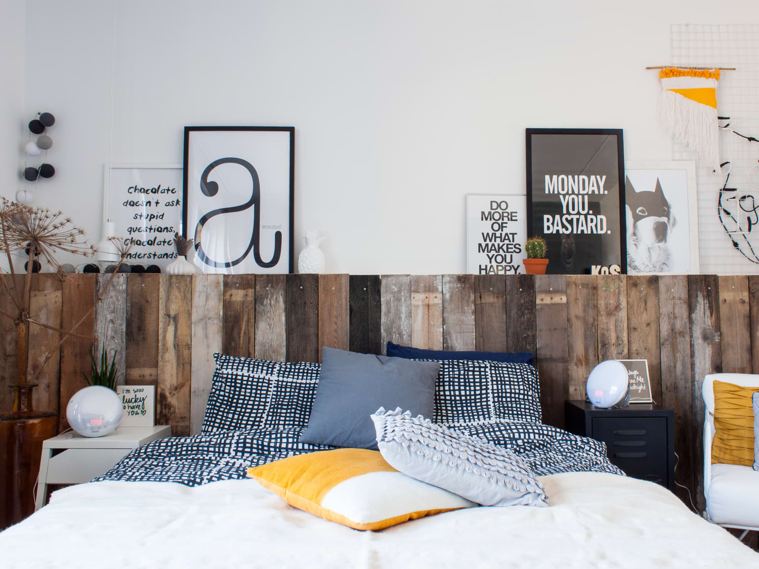 Reclaimed wood headboard diy new arrivals