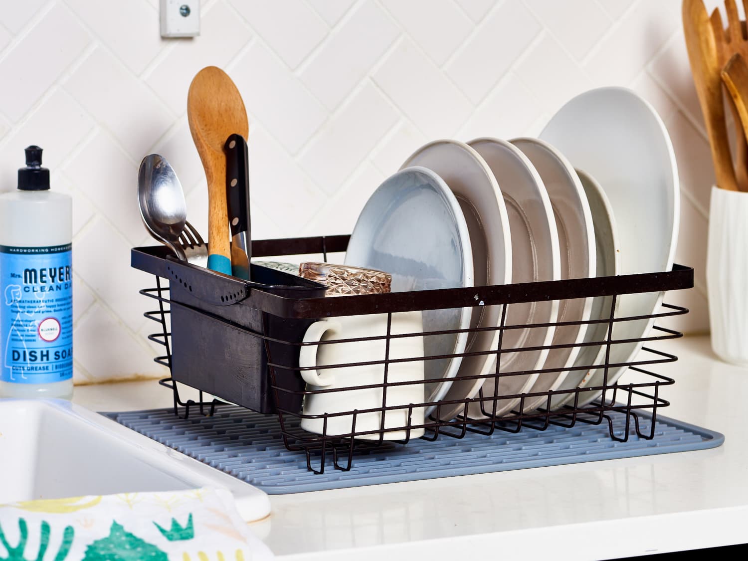 The Best Dish Rack for Small Kitchens Apartment Therapy
