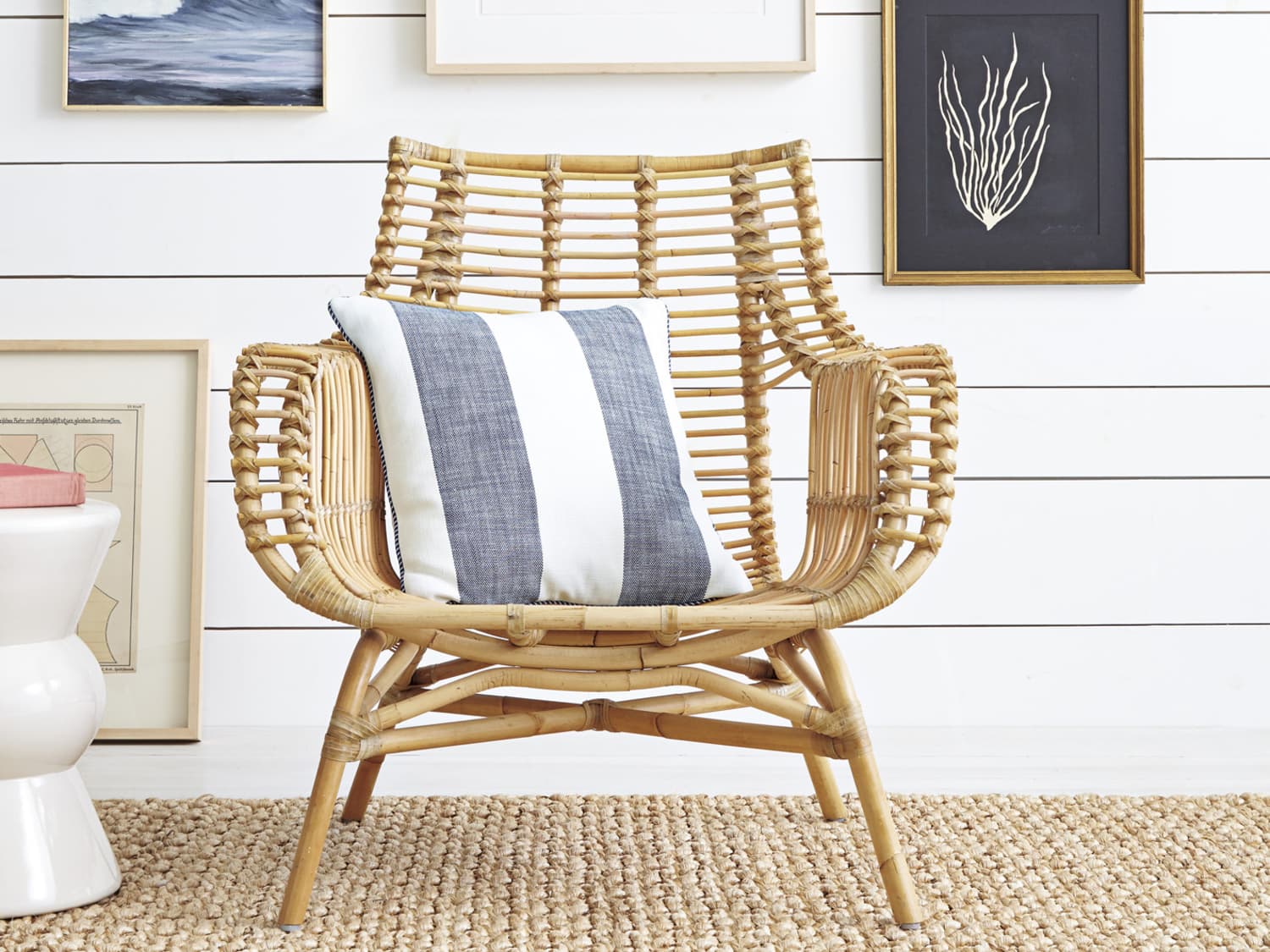 Wicker style sale chairs