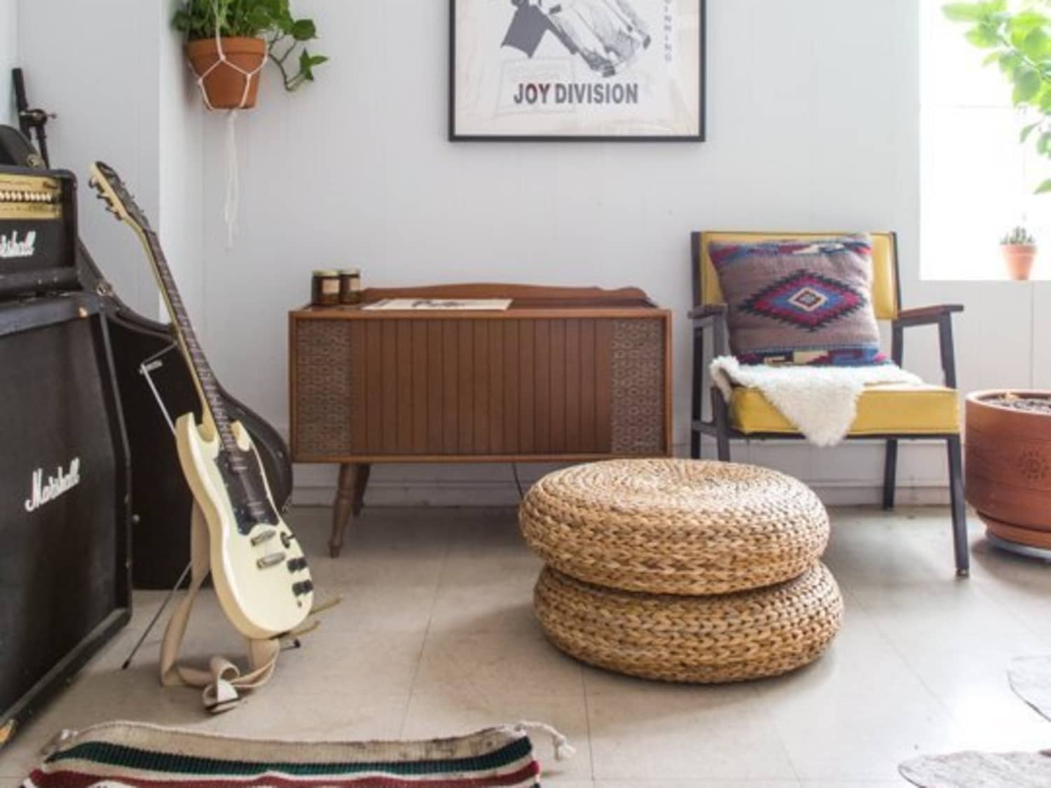 Versatile Style Spotting IKEA s Woven Pouf ALSEDA Everywhere