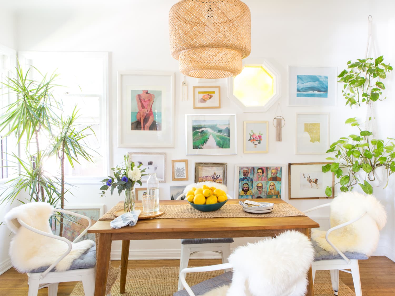 Boho dining shop room light