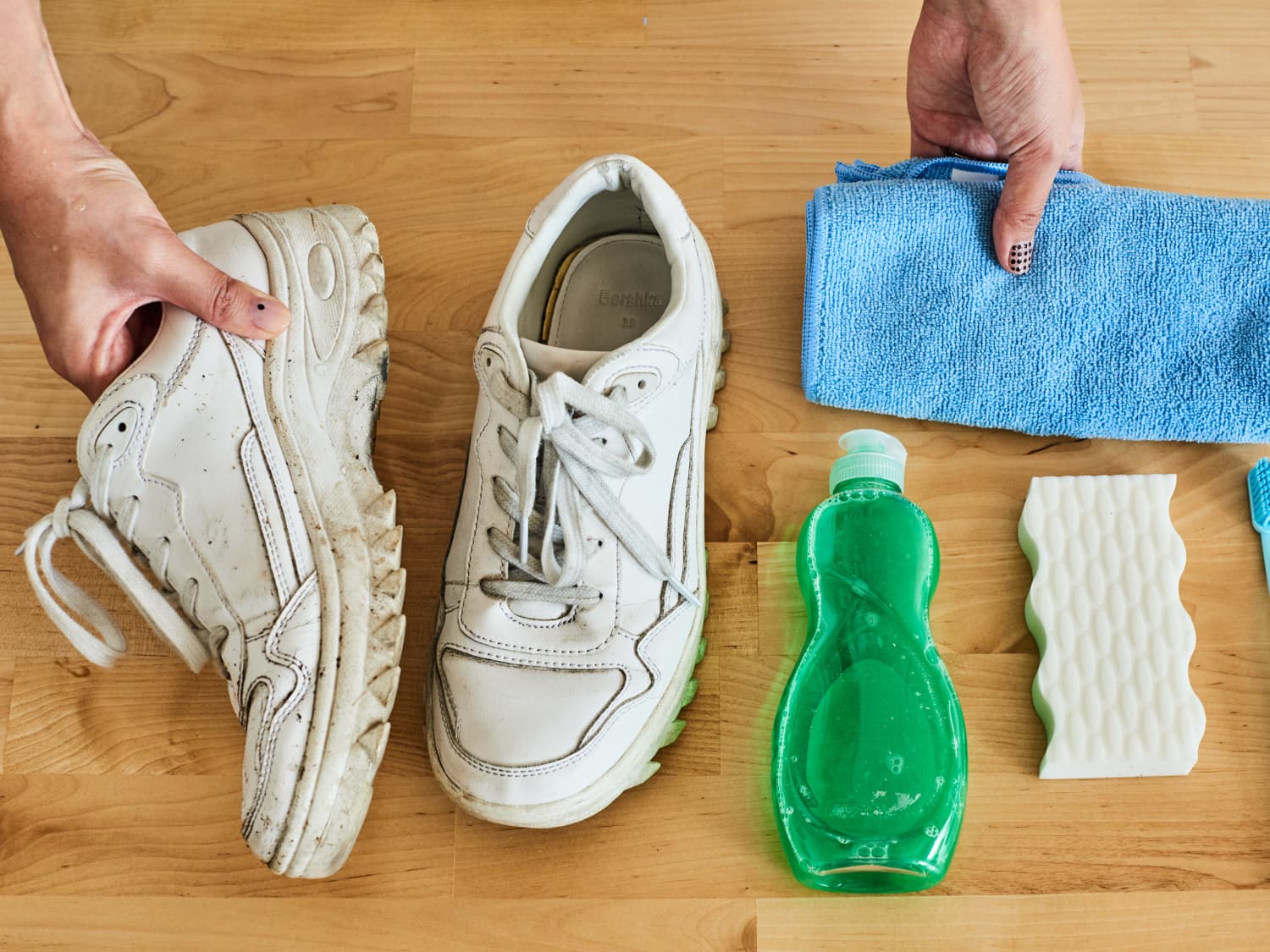 How to maintain white sneakers discount