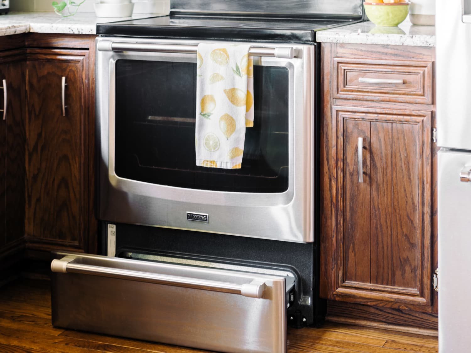 Electric cooker with storage drawer cheap