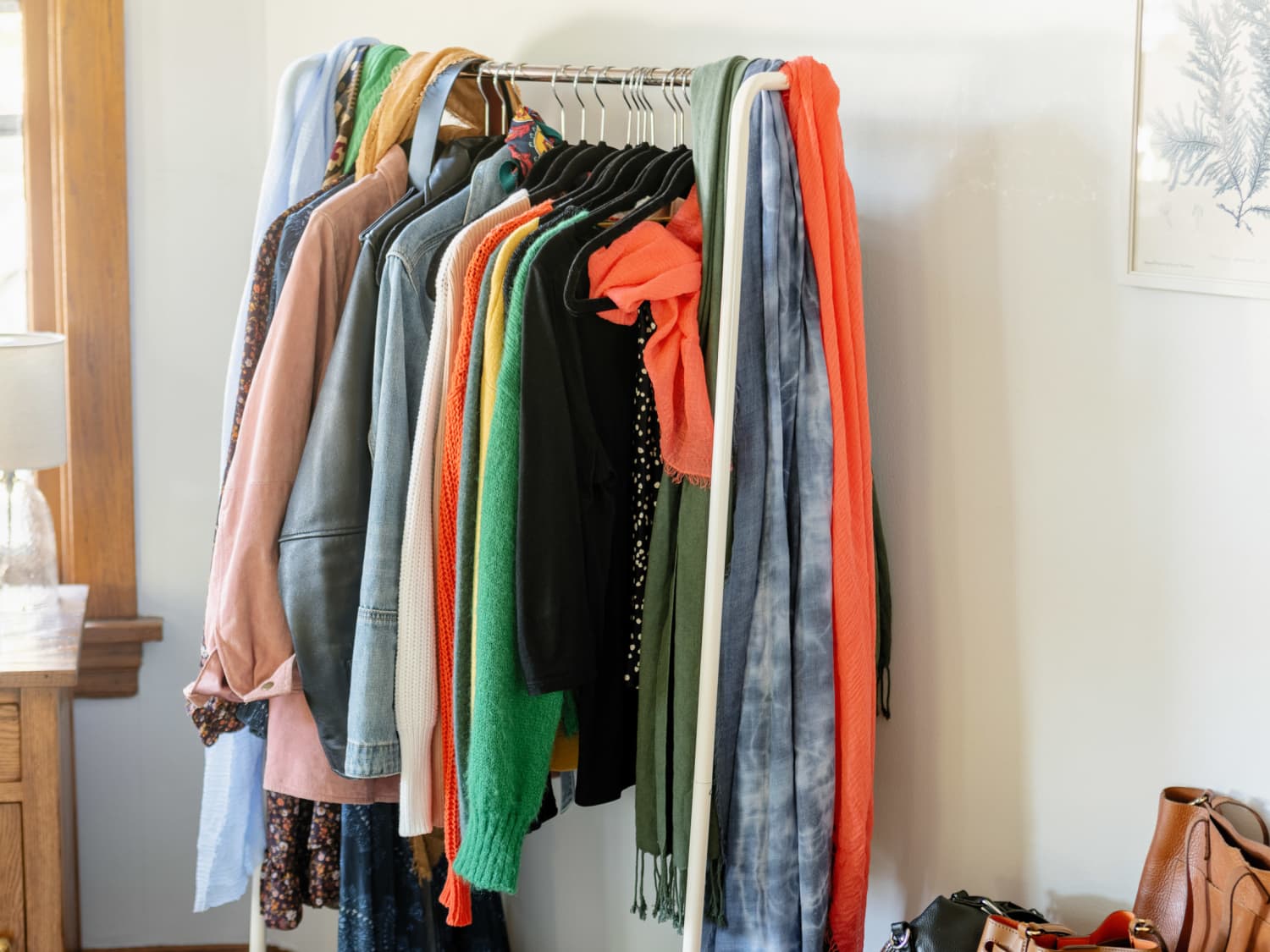 Scarf storage in closet online